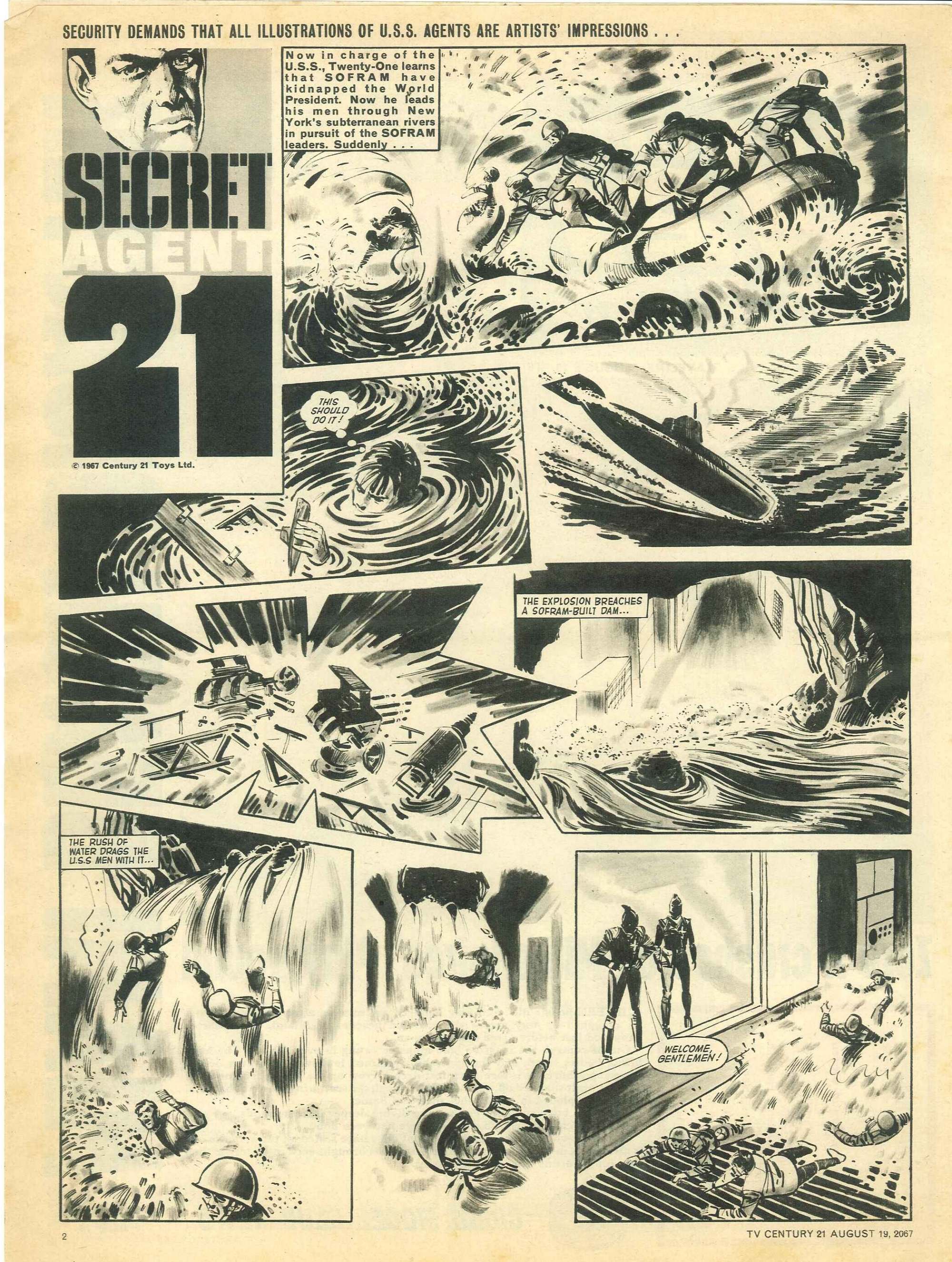 Read online TV Century 21 (TV 21) comic -  Issue #135 - 2