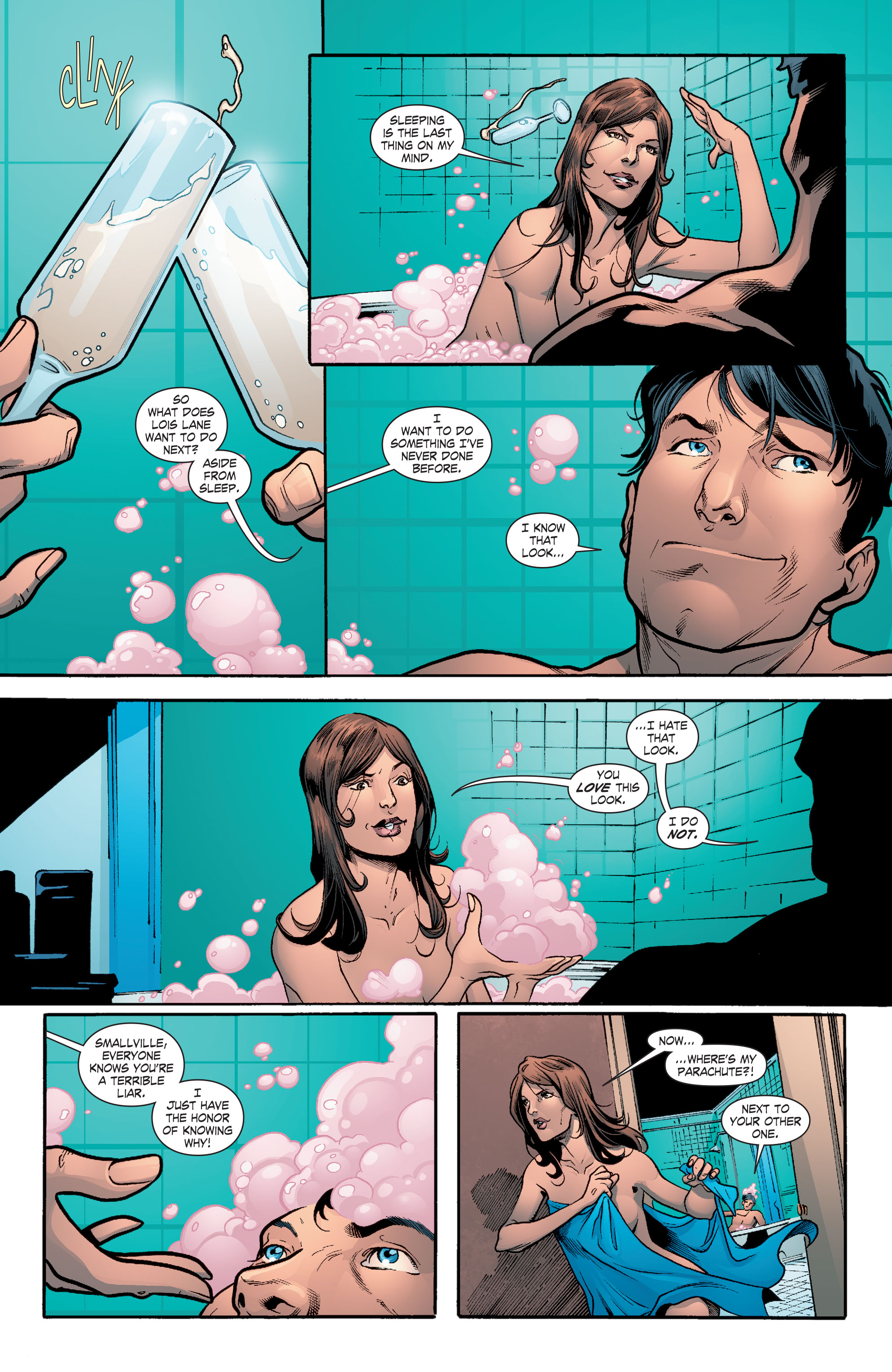 Read online Smallville Season 11 [II] comic -  Issue # TPB 9 - 128
