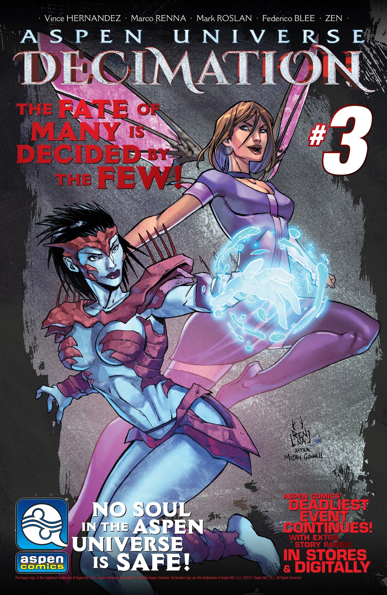 Read online Aspen Universe: Decimation comic -  Issue #2 - 26