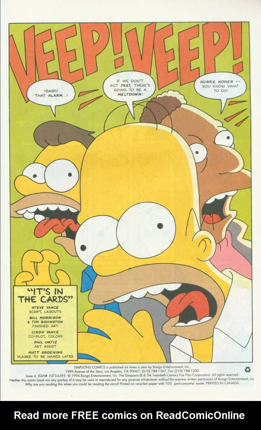Read online Simpsons Comics comic -  Issue #4 - 2