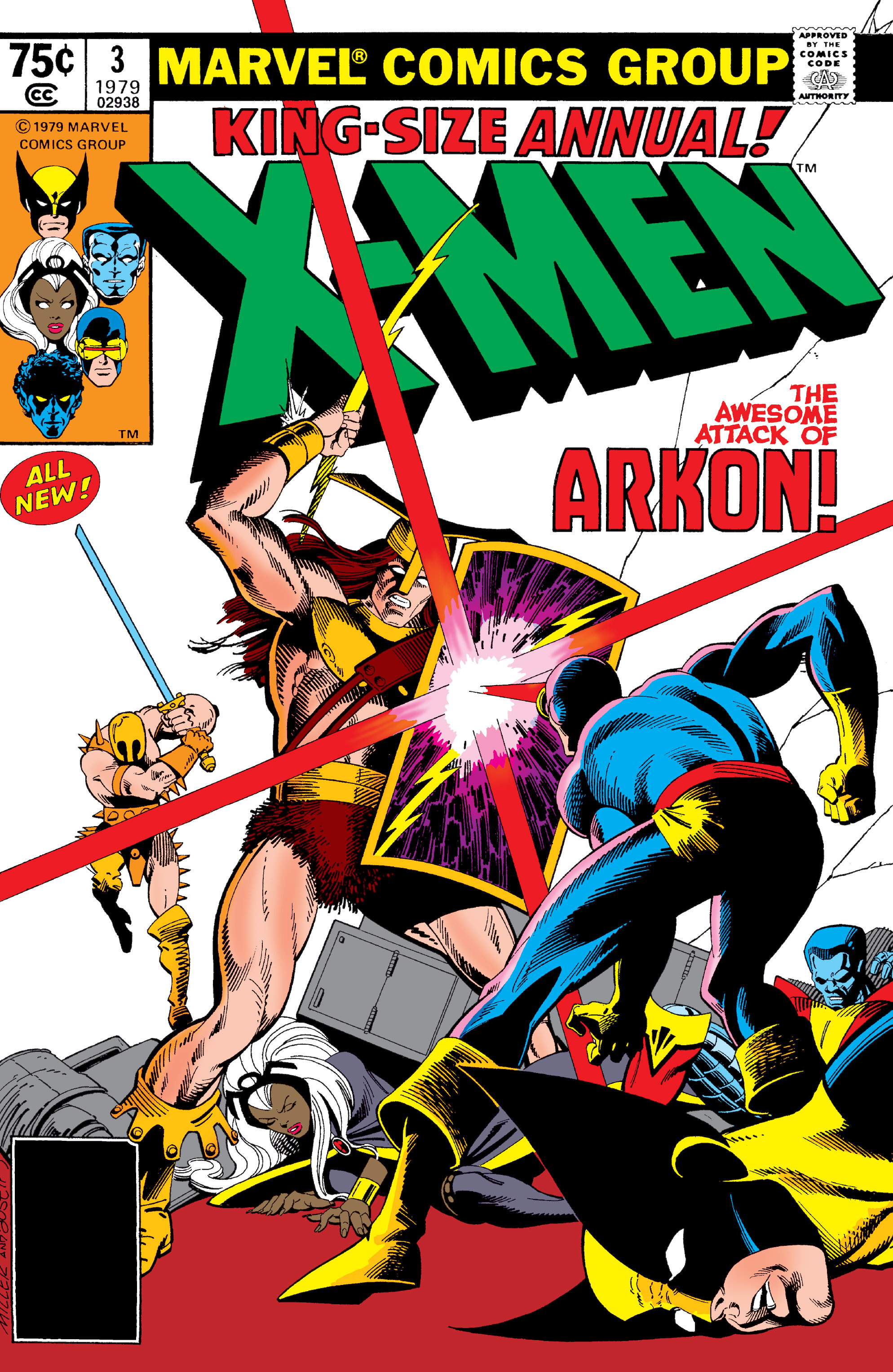 Read online Uncanny X-Men (1963) comic -  Issue # _Annual 3 - 1