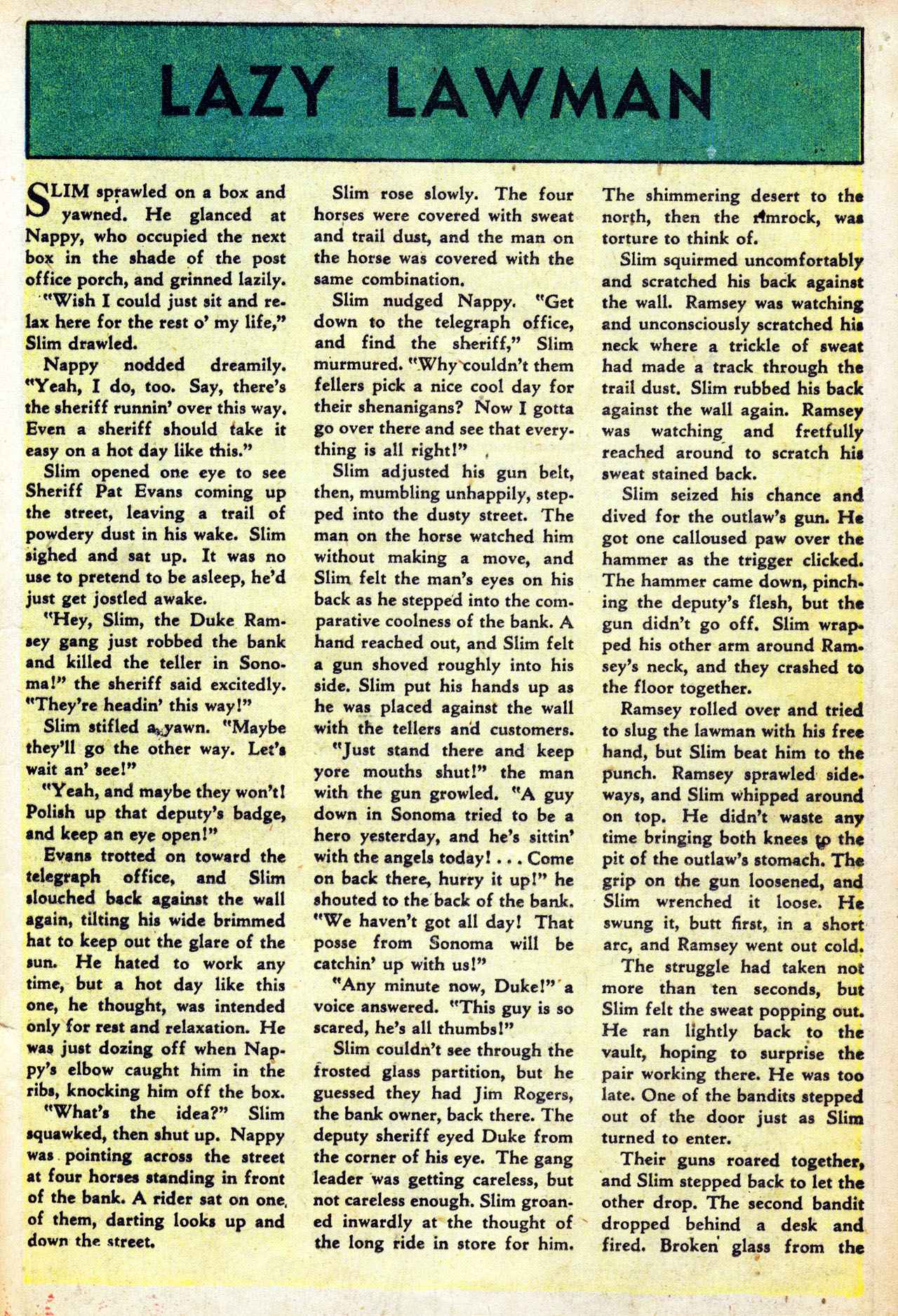 Read online Tex Morgan comic -  Issue #5 - 17