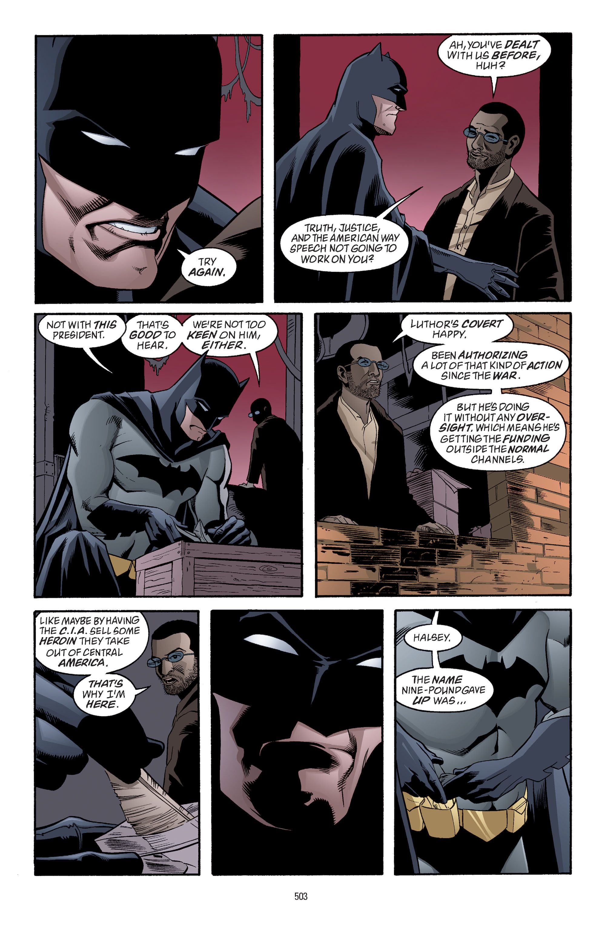 Read online Batman: Bruce Wayne - Murderer? comic -  Issue # Part 4 - 120