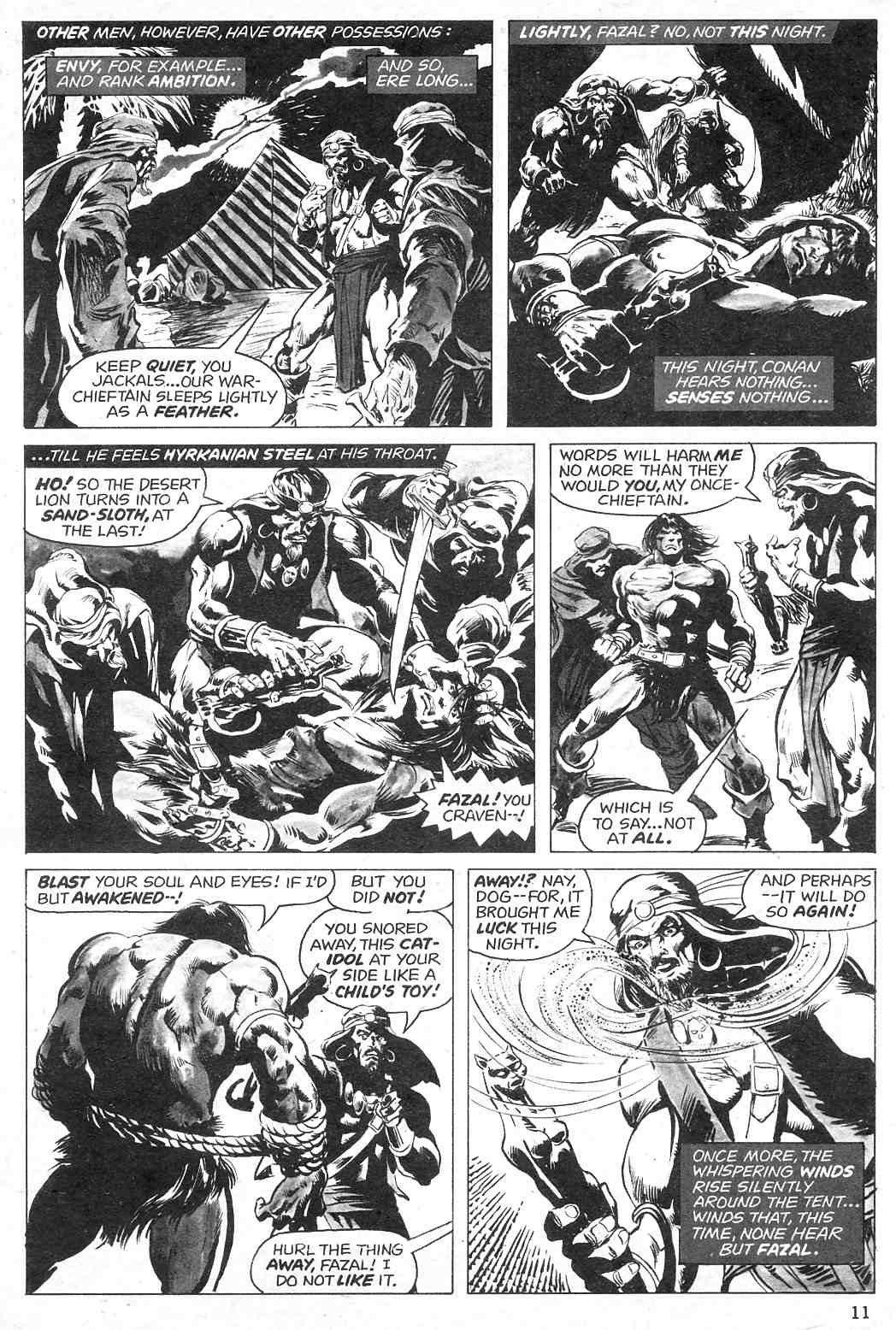 Read online The Savage Sword Of Conan comic -  Issue #9 - 11