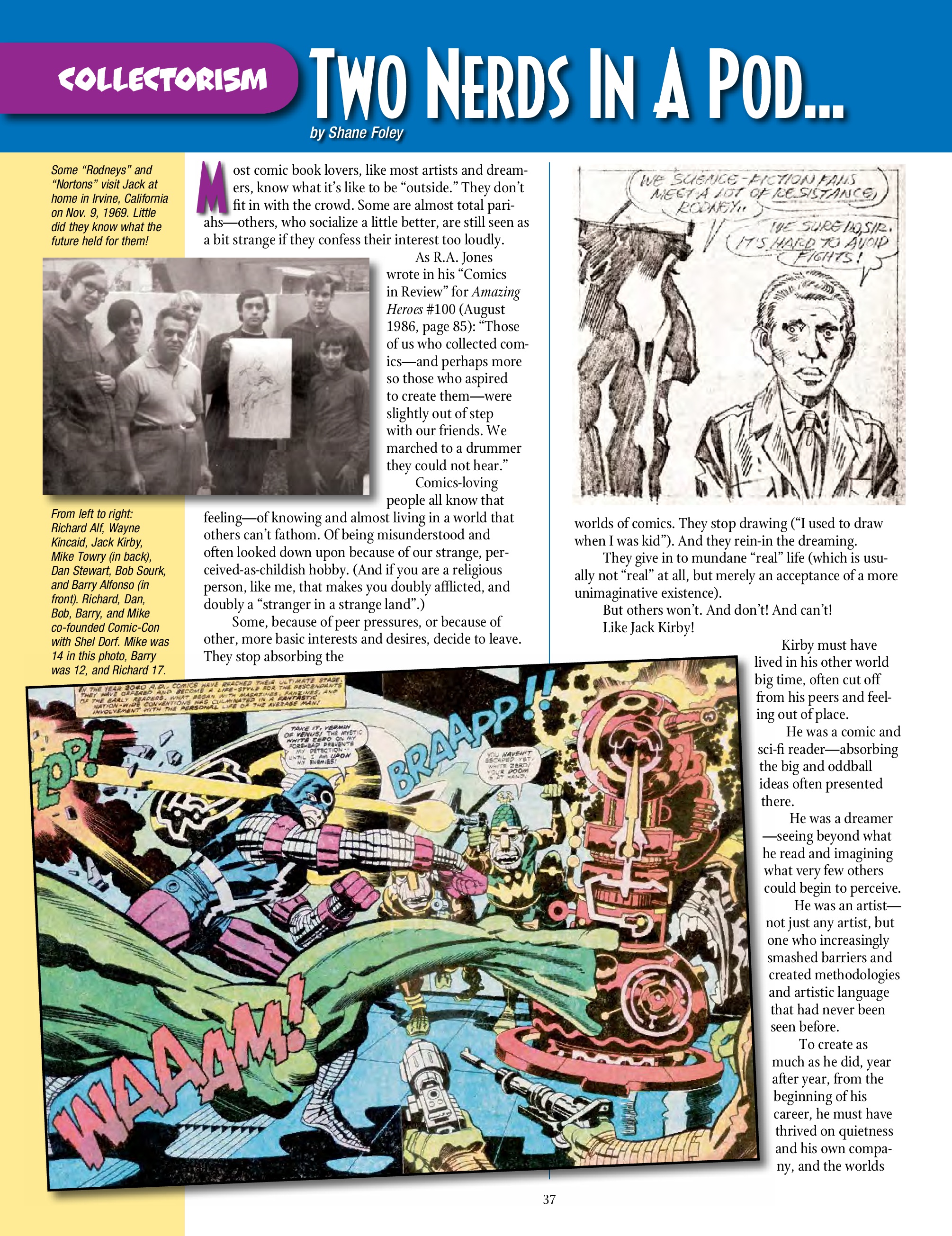 Read online The Jack Kirby Collector comic -  Issue #74 - 87