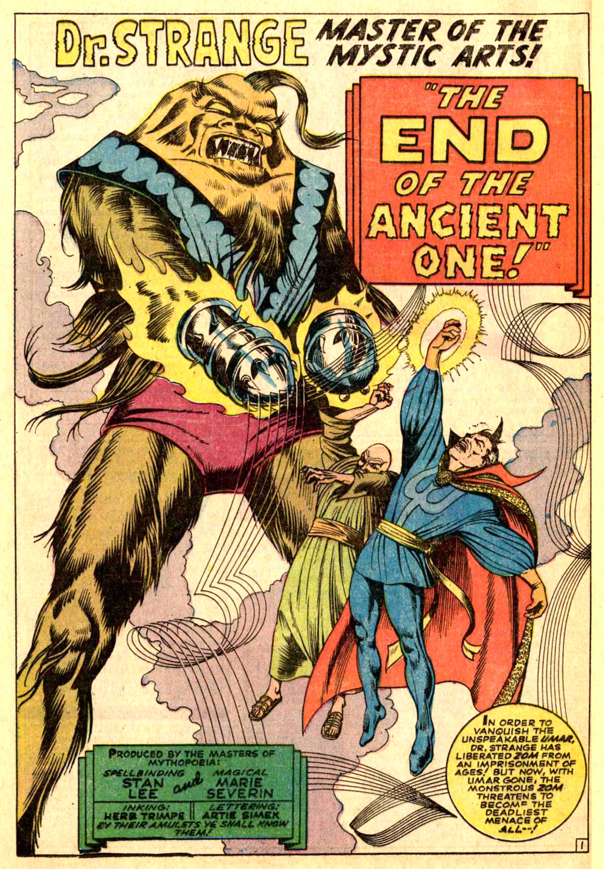 Read online Marvel Masterworks: Doctor Strange comic -  Issue # TPB 2 - 155