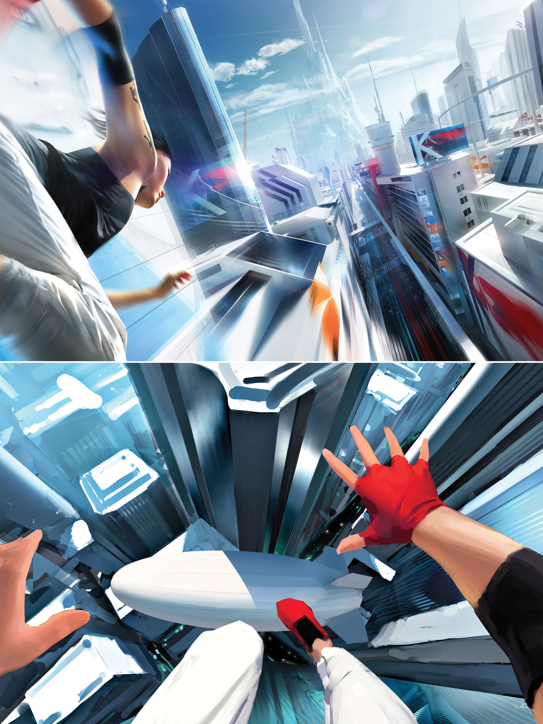 Read online The Art of Mirror's Edge: Catalyst comic -  Issue # TPB (Part 1) - 36