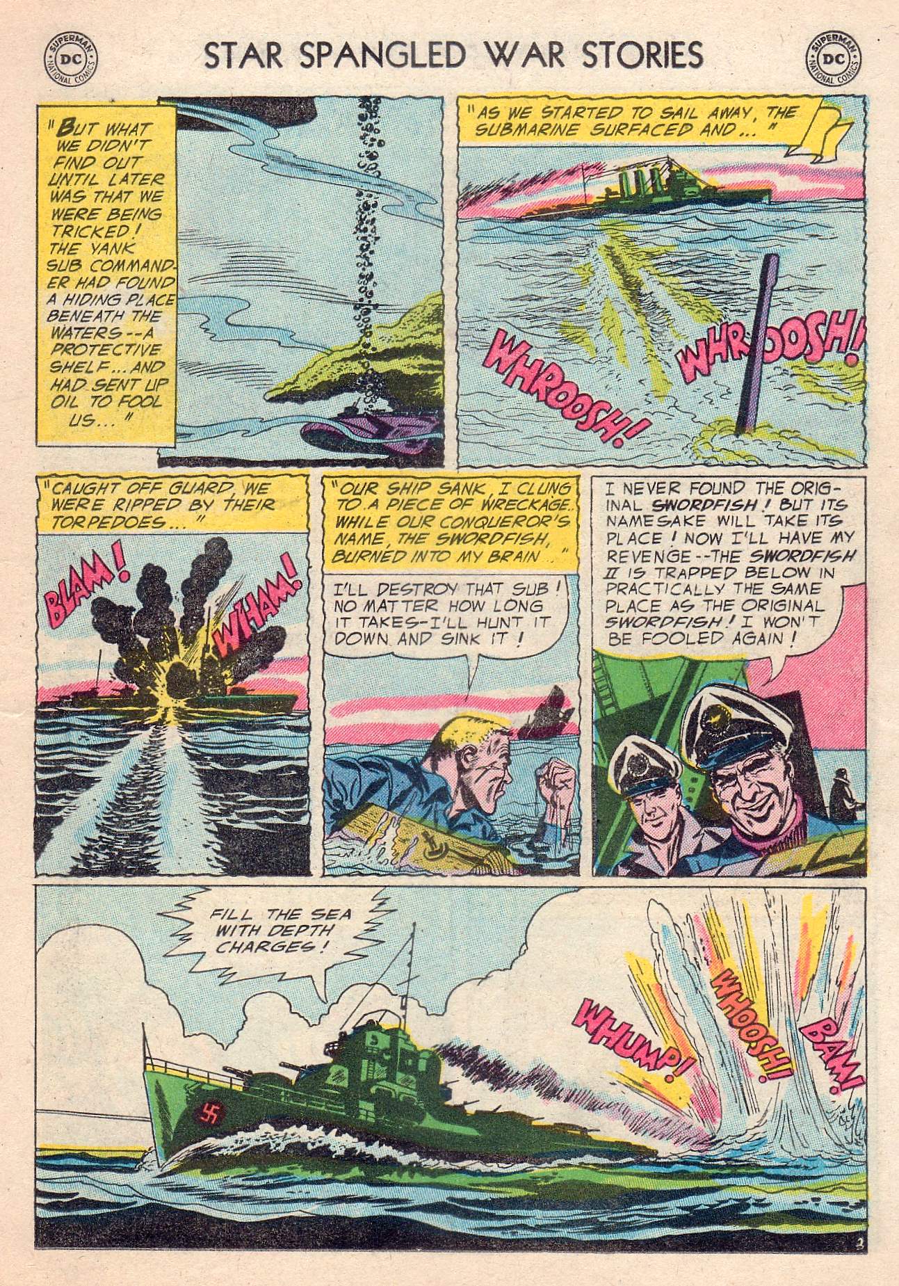 Read online Star Spangled War Stories (1952) comic -  Issue #35 - 15