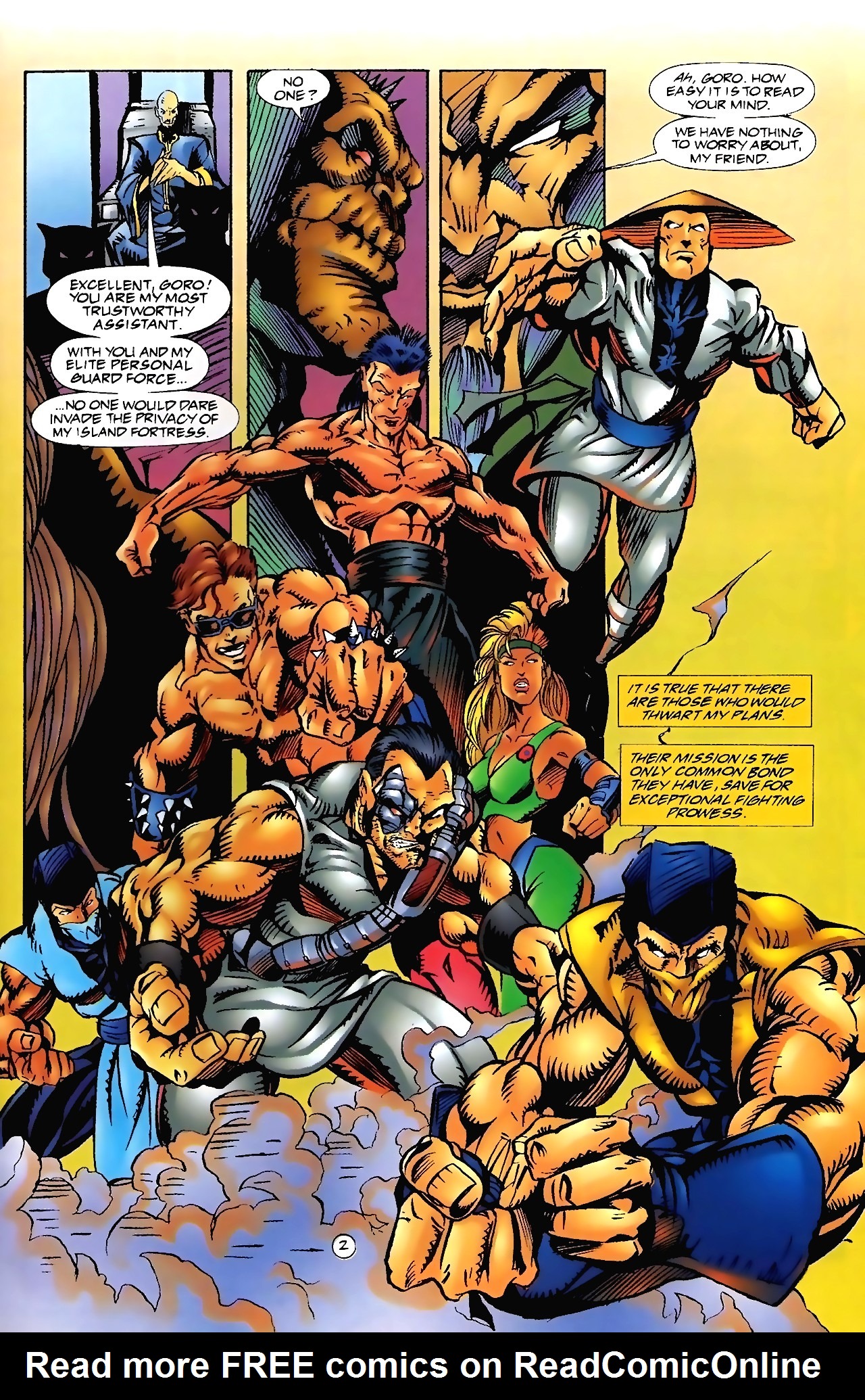 Read online Mortal Kombat (1994) comic -  Issue #0 - 11