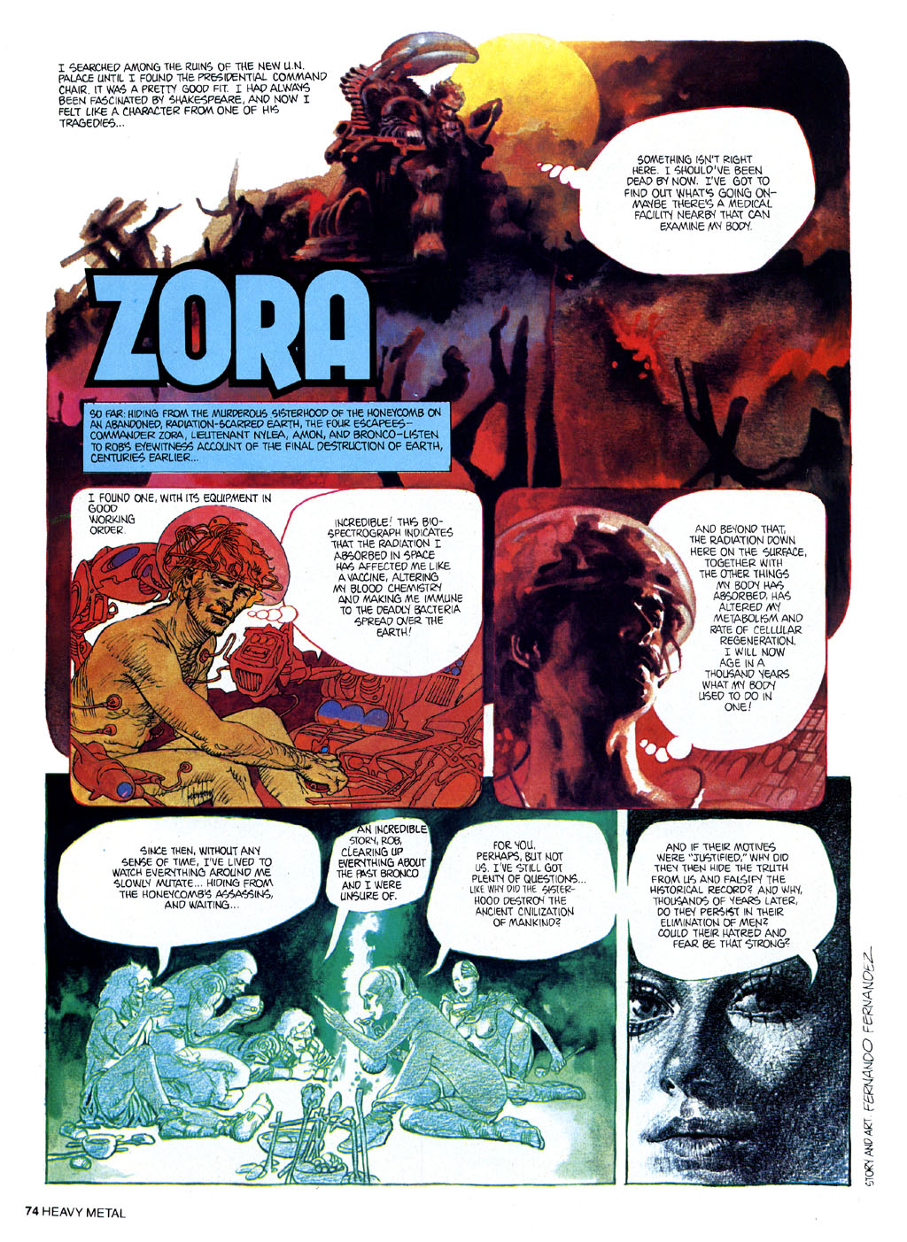 Read online Zora and the Hibernauts comic -  Issue # TPB - 31