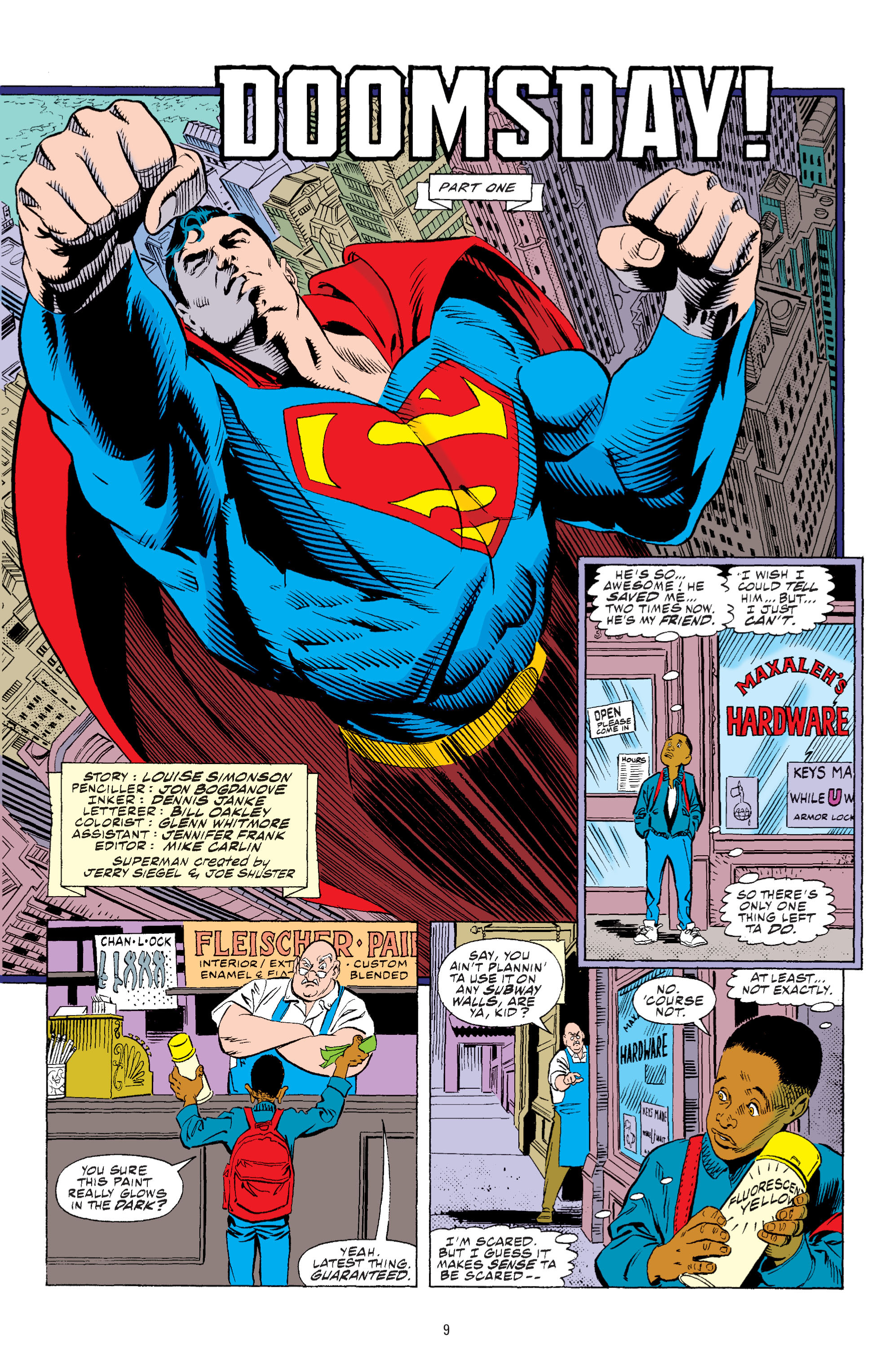 Read online Superman: The Death of Superman comic -  Issue # Full - 10