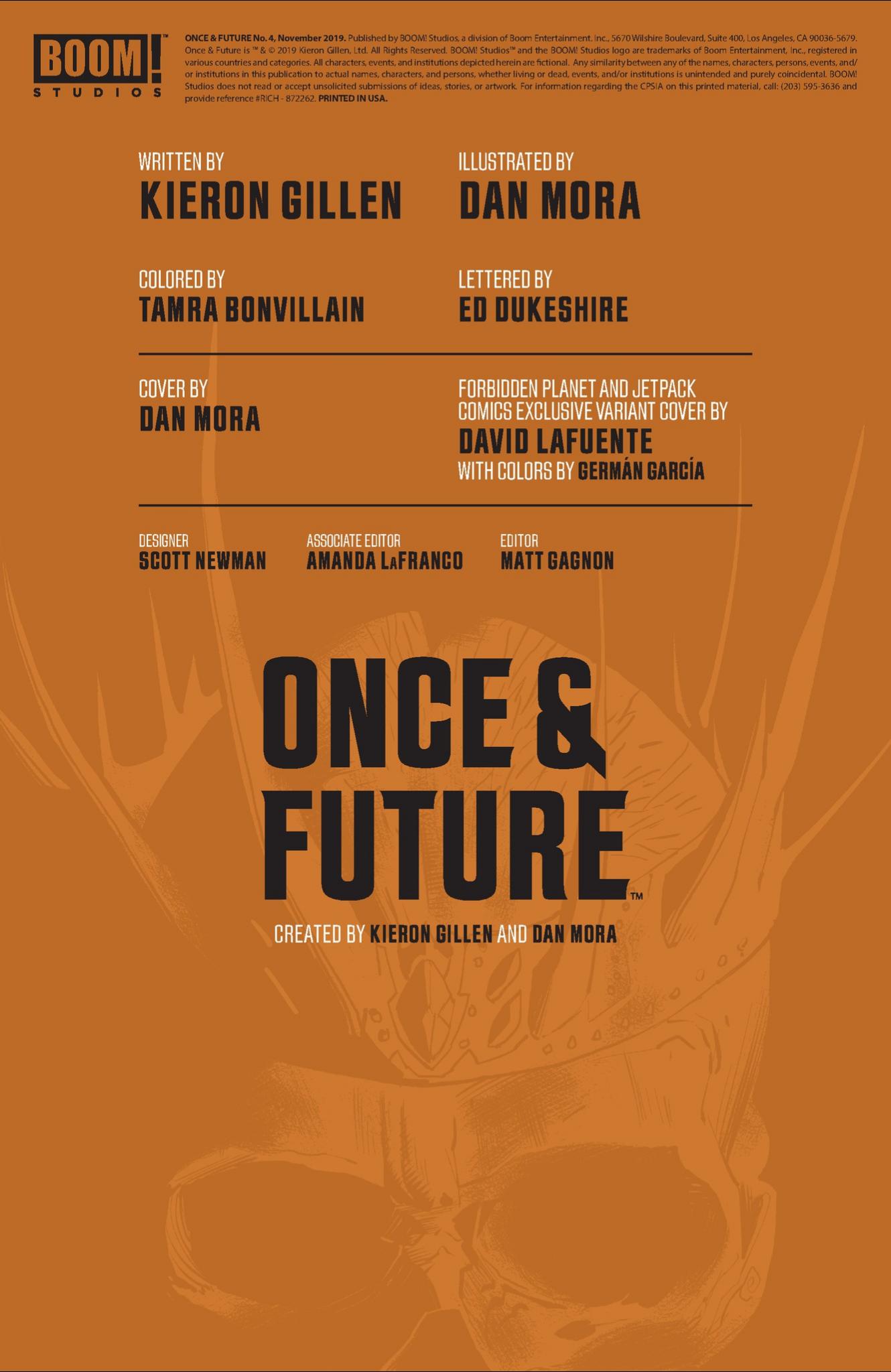 Read online Once & Future comic -  Issue #4 - 2