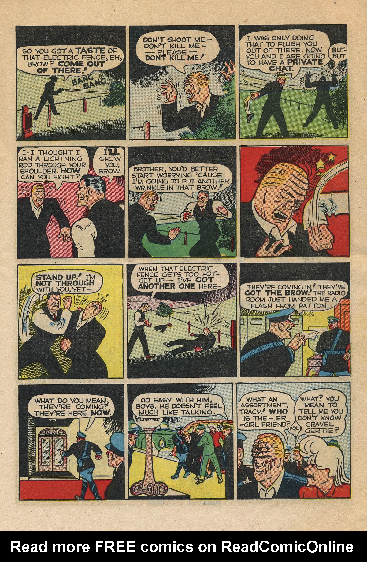 Read online Dick Tracy comic -  Issue #30 - 13