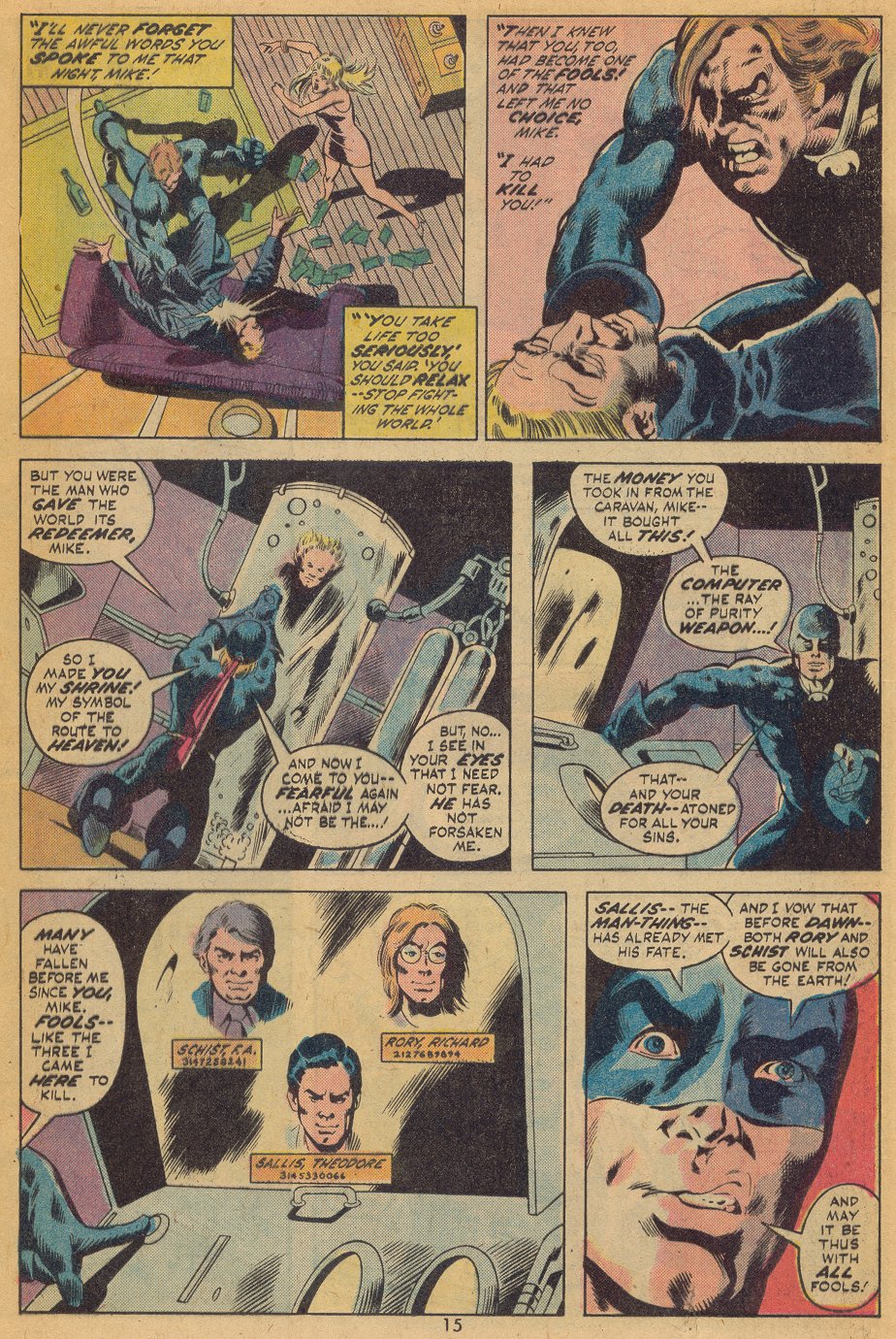 Read online Man-Thing (1974) comic -  Issue #4 - 10