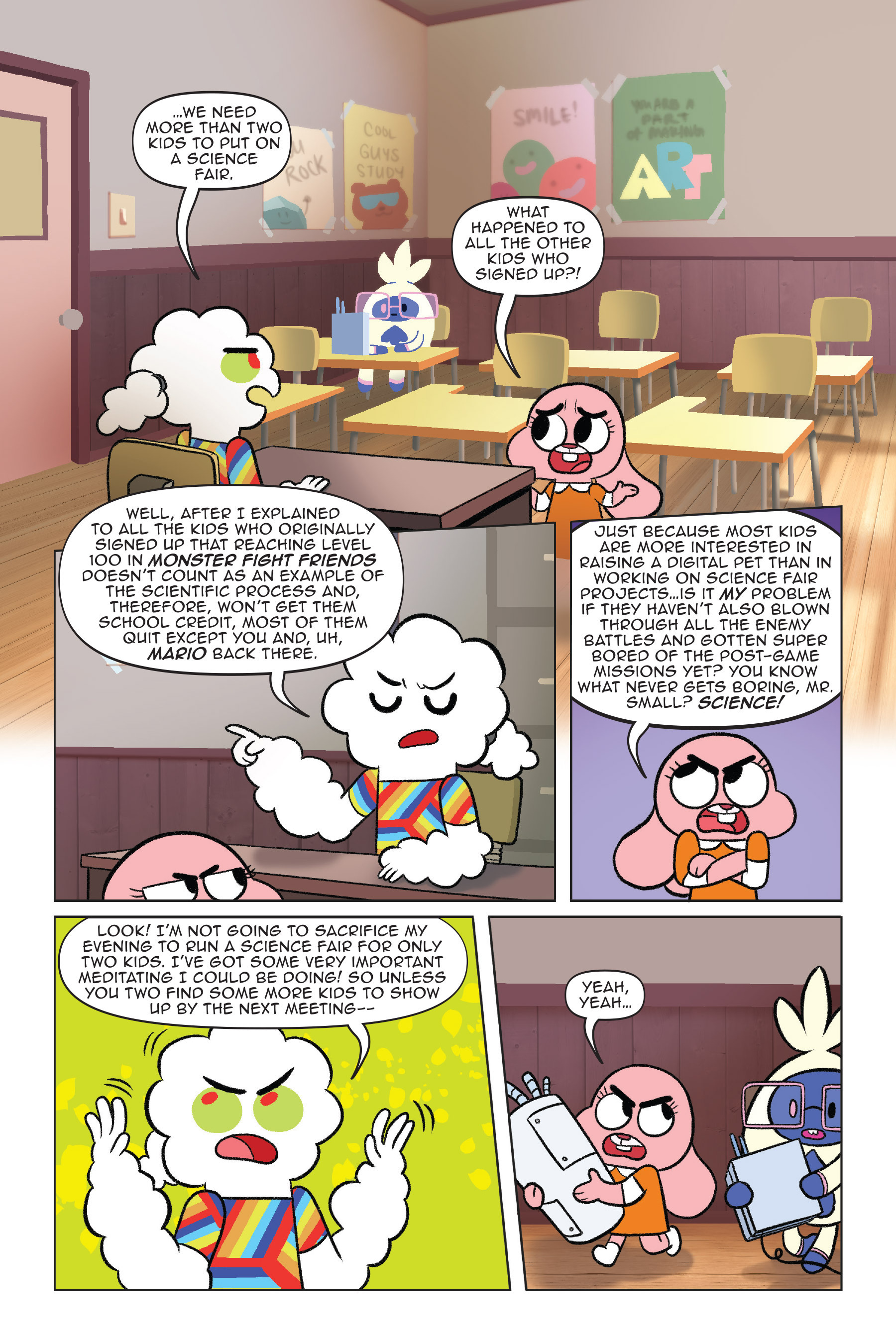 Read online The Amazing World of Gumball: Cheat Code comic -  Issue # Full - 25
