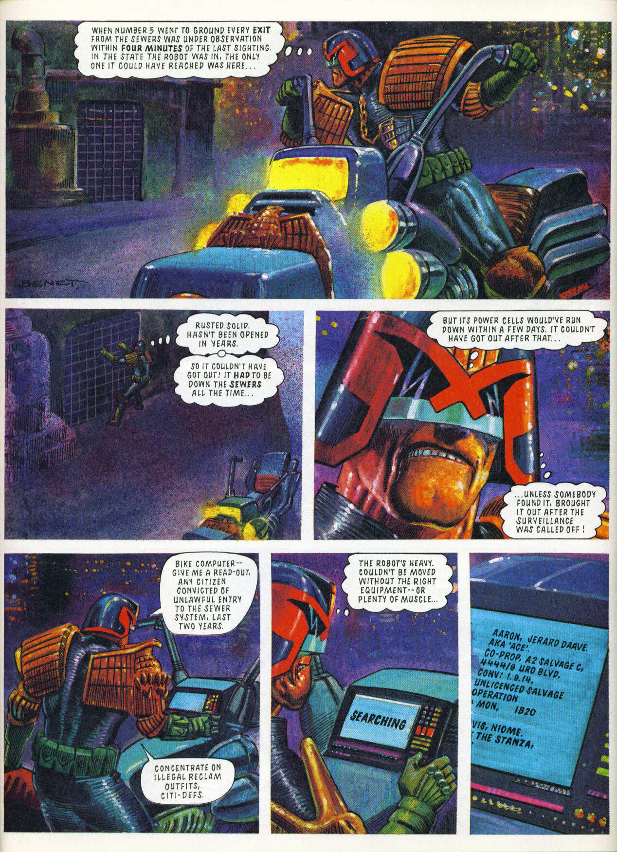 Read online Judge Dredd: The Megazine (vol. 2) comic -  Issue #41 - 8
