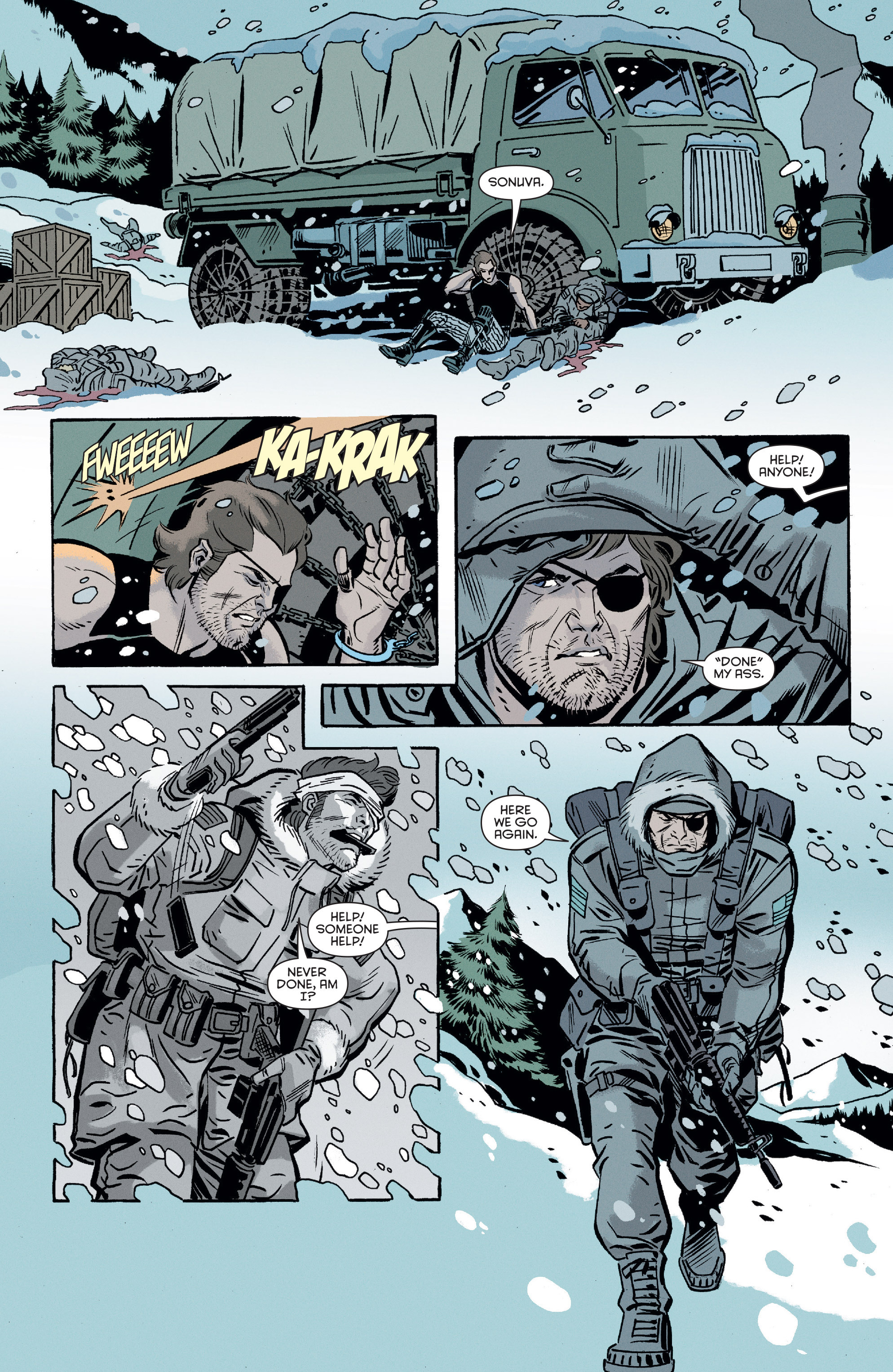 Read online Escape from New York comic -  Issue #5 - 9