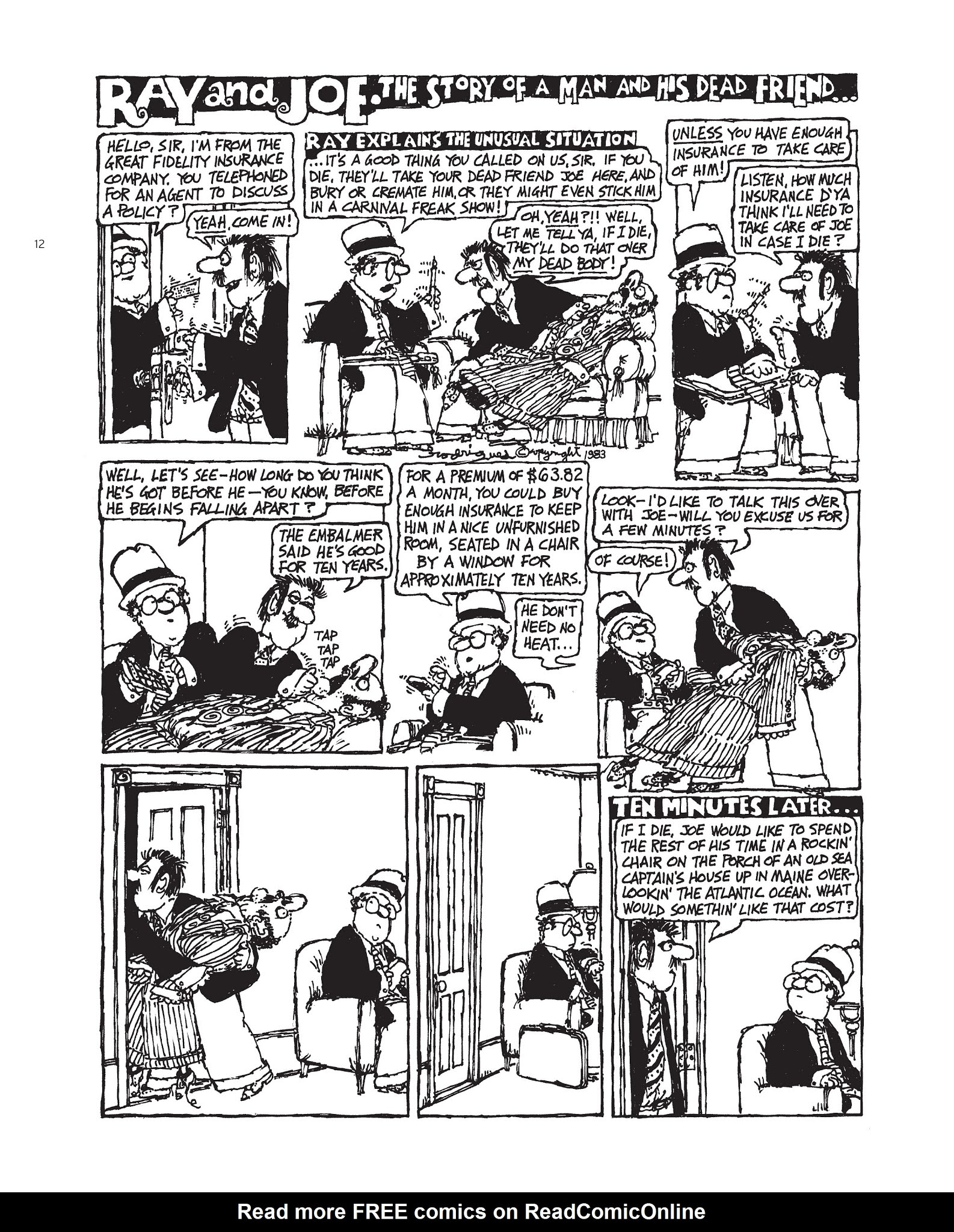 Read online Ray and Joe: The Story of a Man and His Dead Friend comic -  Issue # TPB (Part 1) - 13