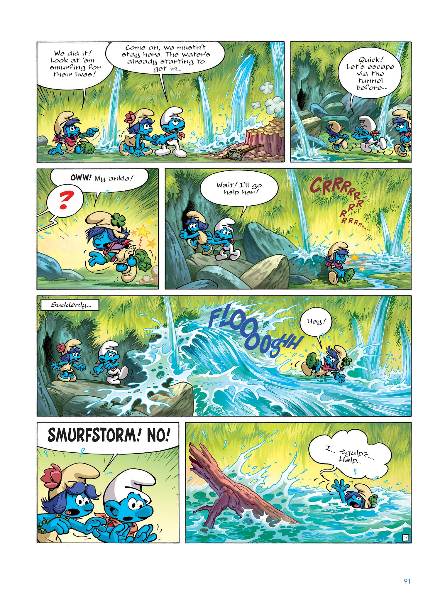 Read online The Smurfs Tales comic -  Issue # TPB 3 (Part 1) - 93