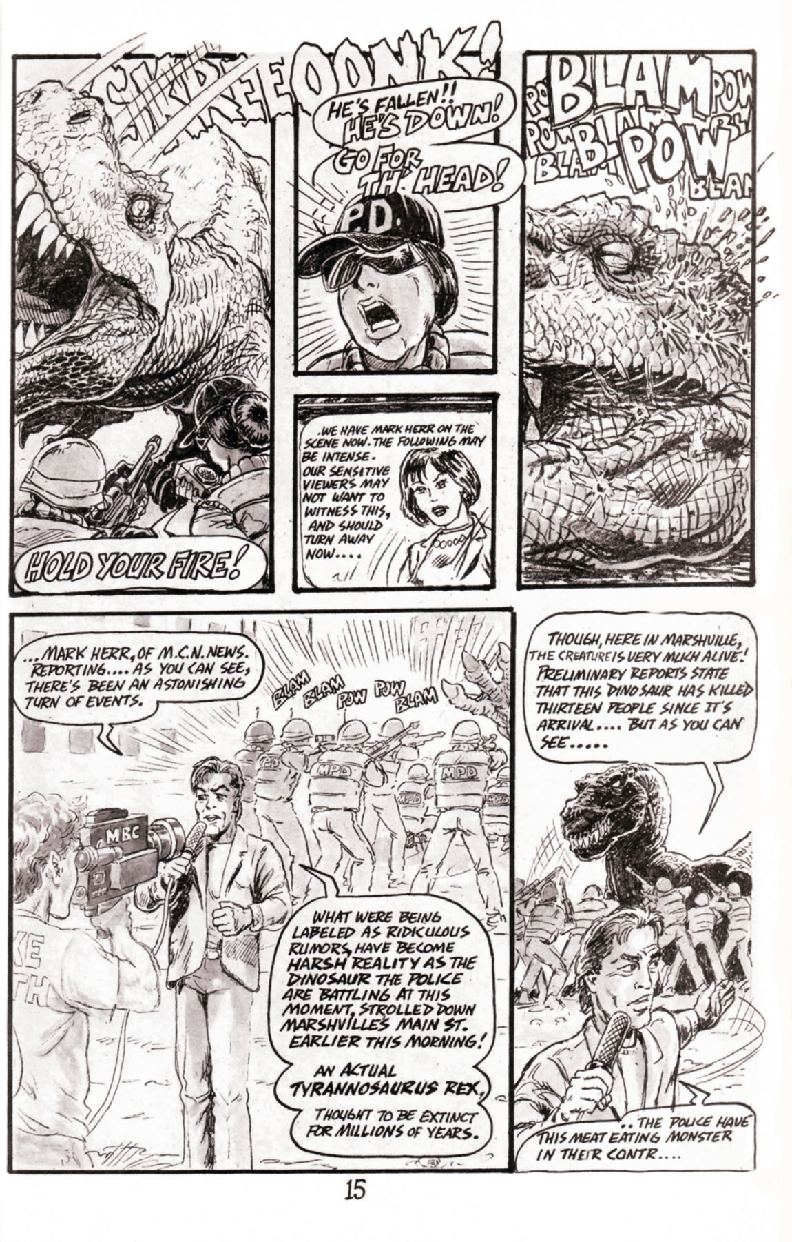 Read online Cavewoman comic -  Issue #4 - 16
