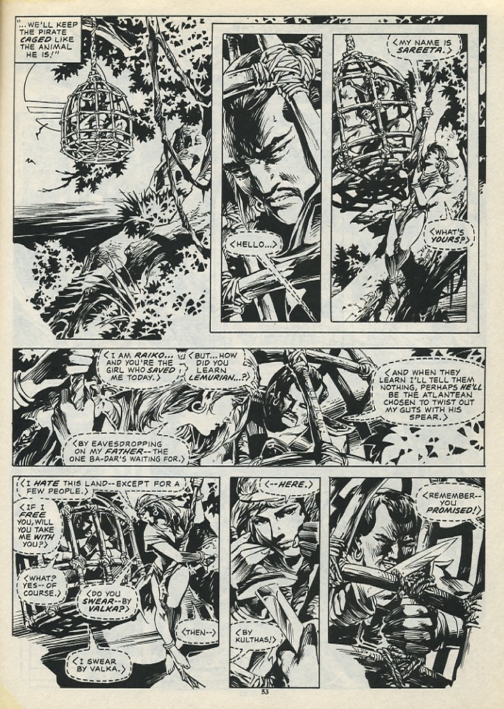 Read online The Savage Sword Of Conan comic -  Issue #196 - 55