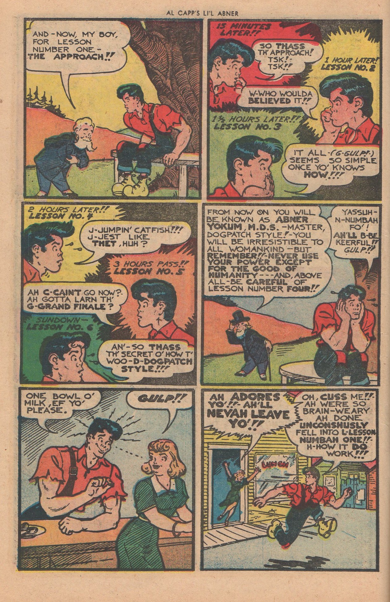 Read online Li'l Abner Comics comic -  Issue #82 - 16