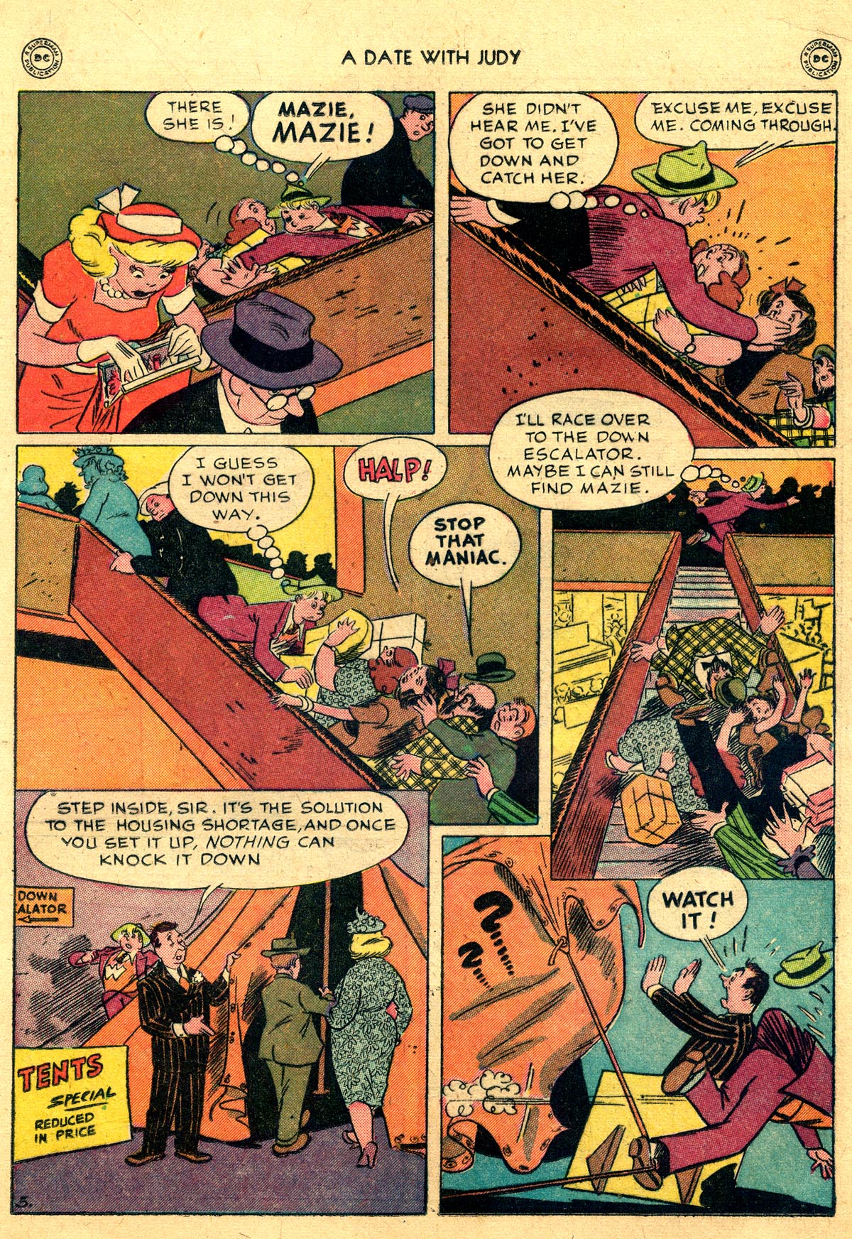 Read online A Date with Judy comic -  Issue #4 - 25