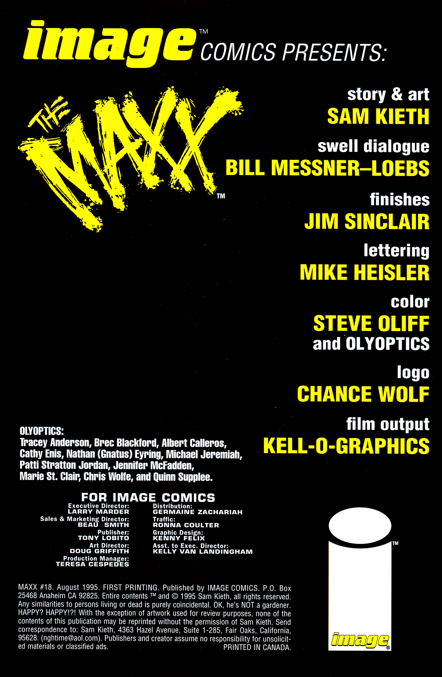 Read online The Maxx (1993) comic -  Issue #18 - 2