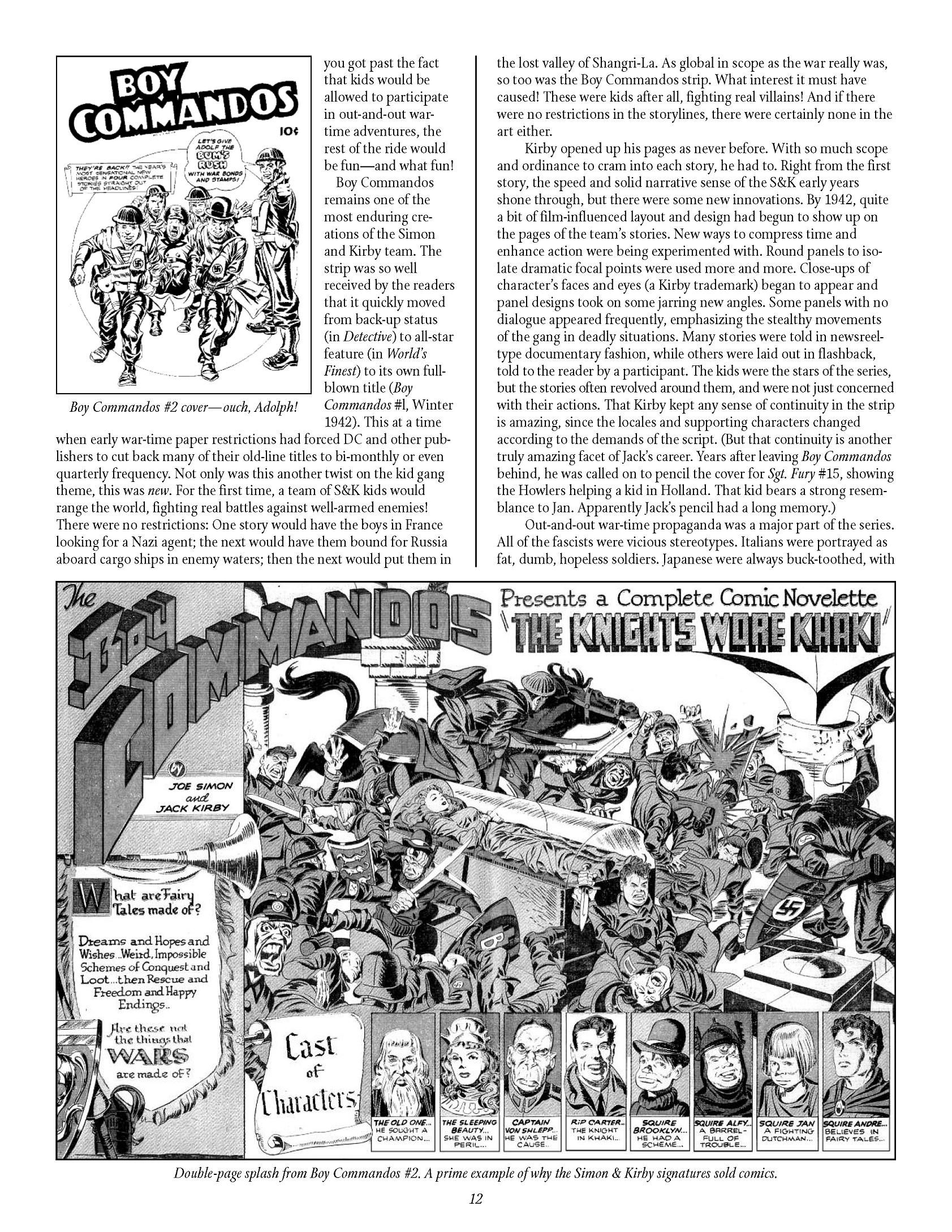 Read online The Jack Kirby Collector comic -  Issue #7 - 12