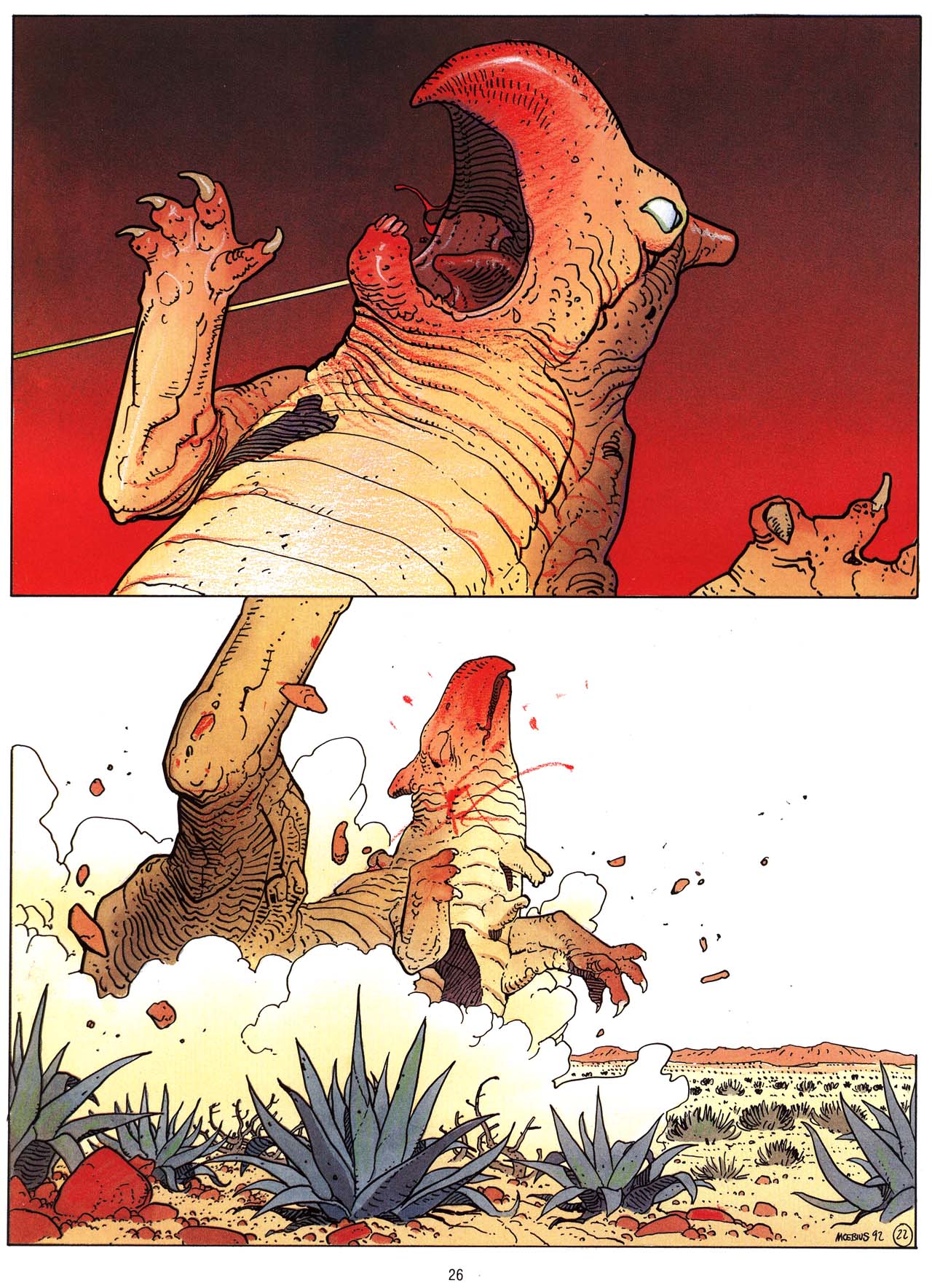 Read online Epic Graphic Novel: Moebius comic -  Issue # TPB 9 - 28