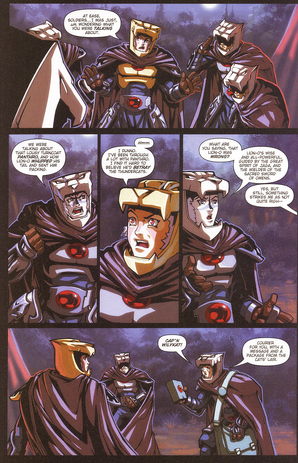 Read online ThunderCats: Enemy's Pride comic -  Issue #3 - 12