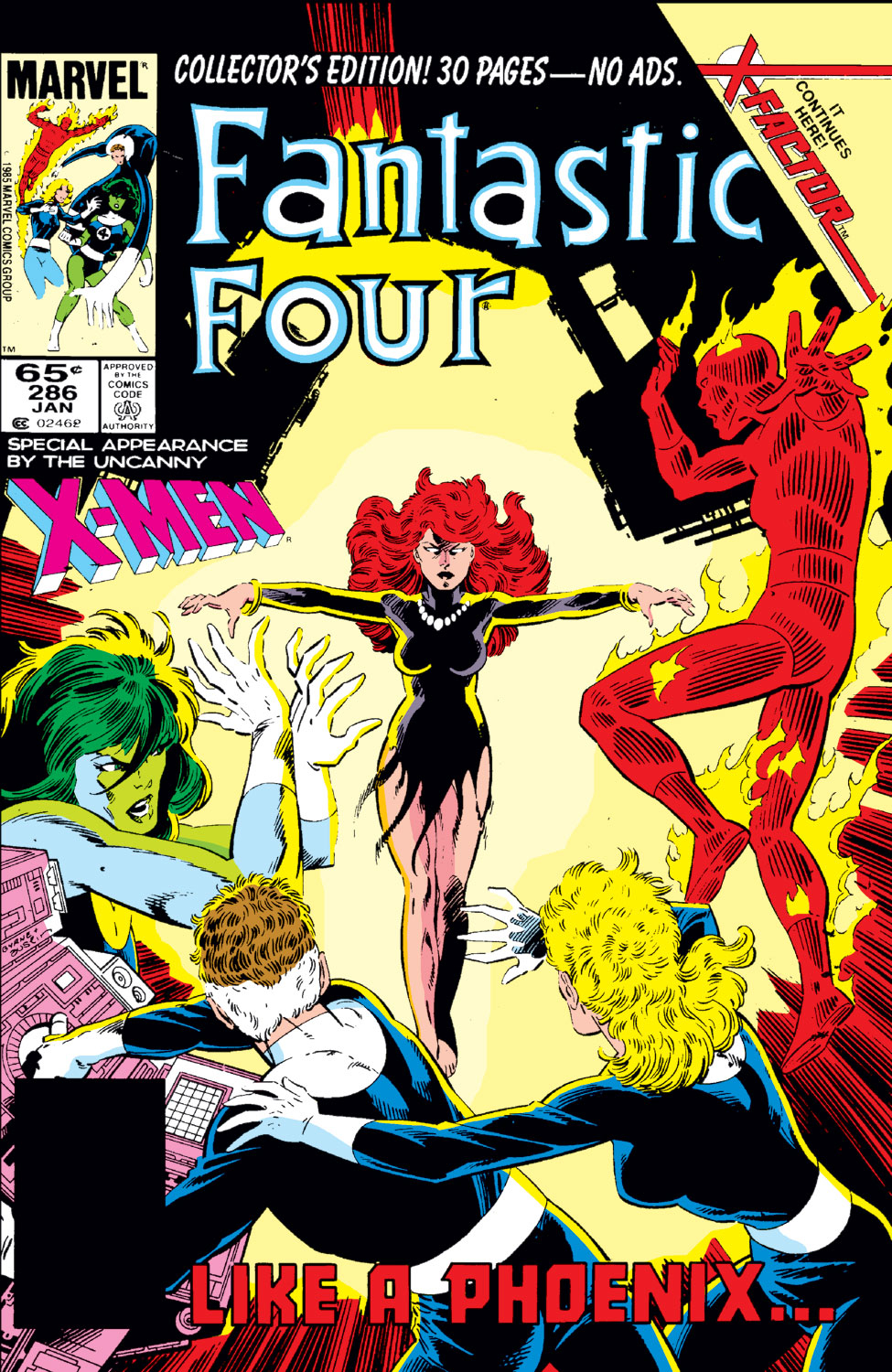 Read online Fantastic Four (1961) comic -  Issue #286 - 1