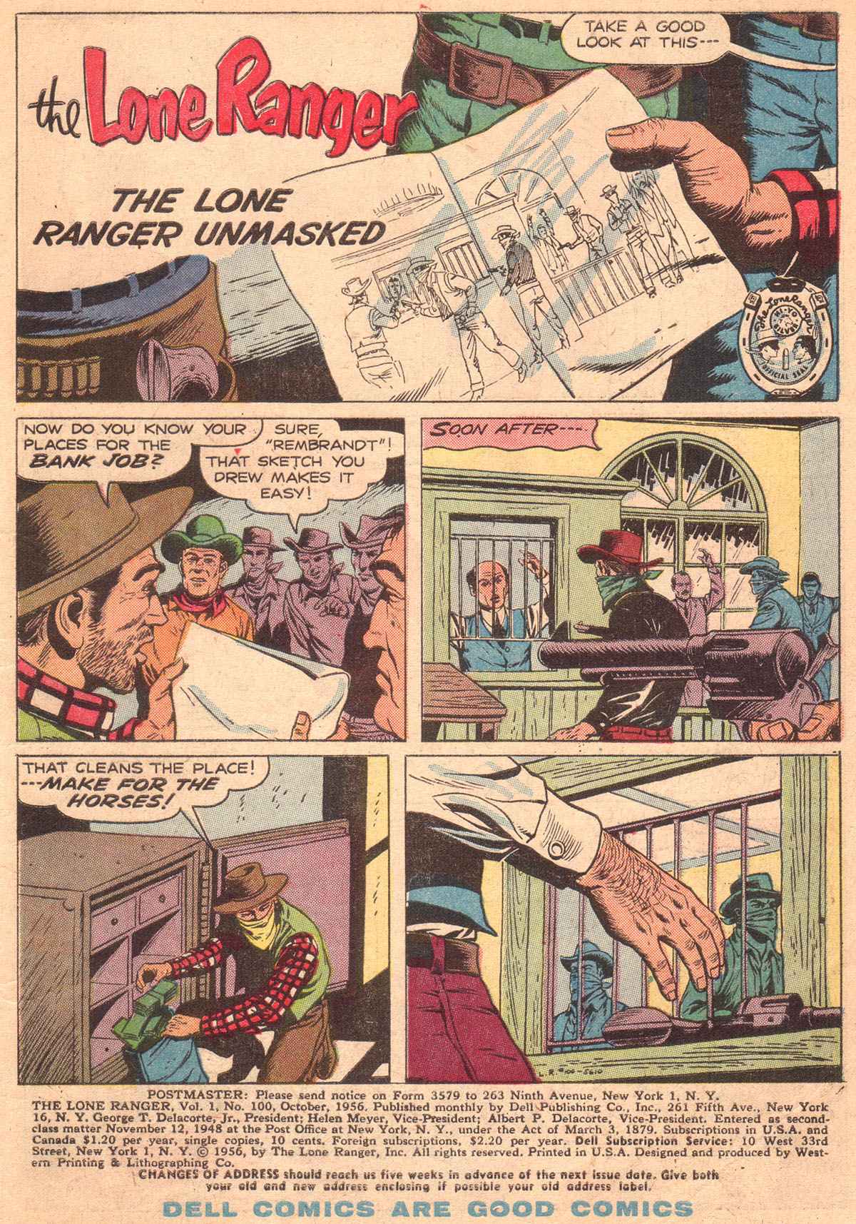 Read online The Lone Ranger (1948) comic -  Issue #100 - 4