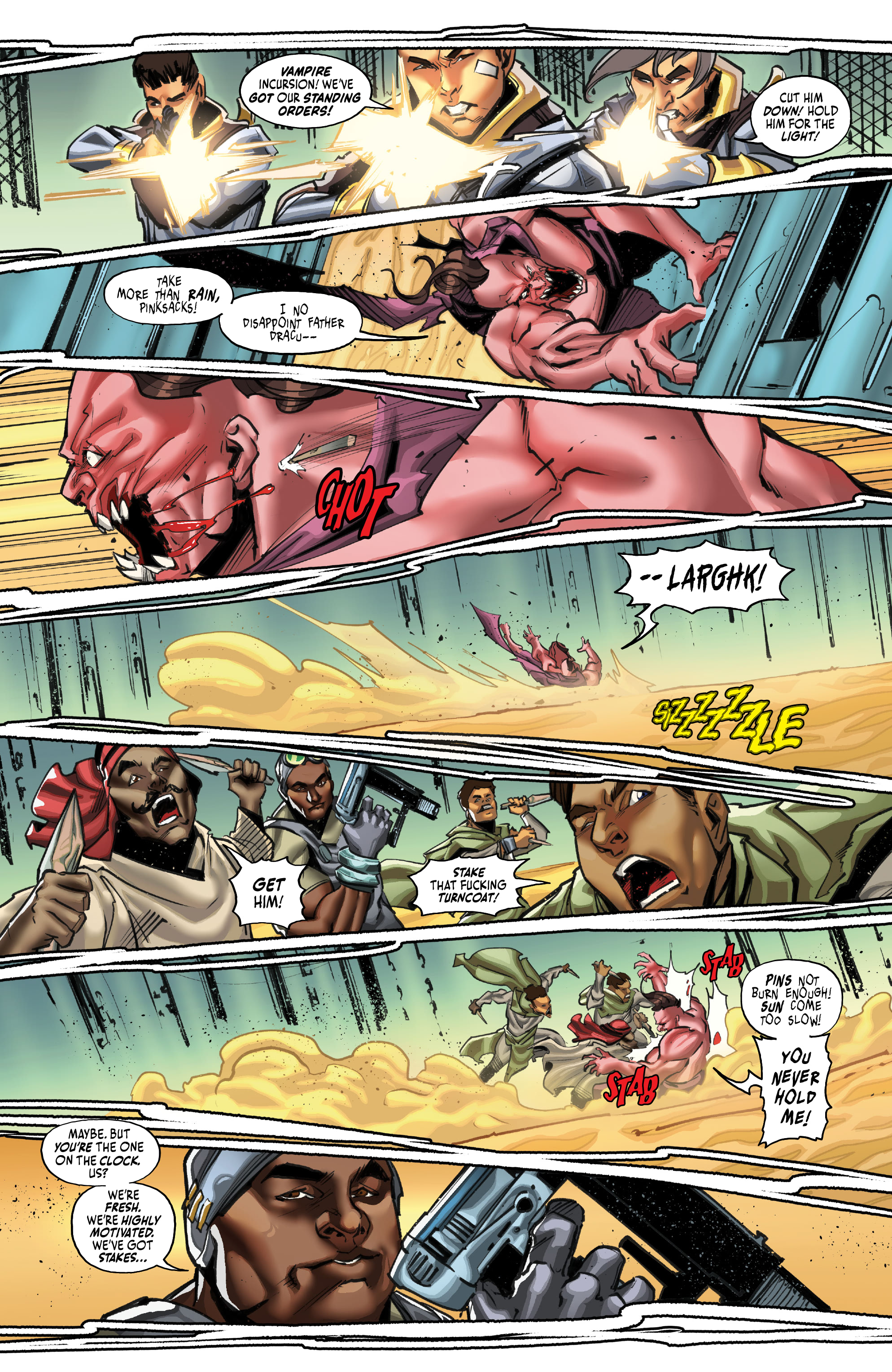 Read online Loaded Bible: Blood Of My Blood comic -  Issue #2 - 12