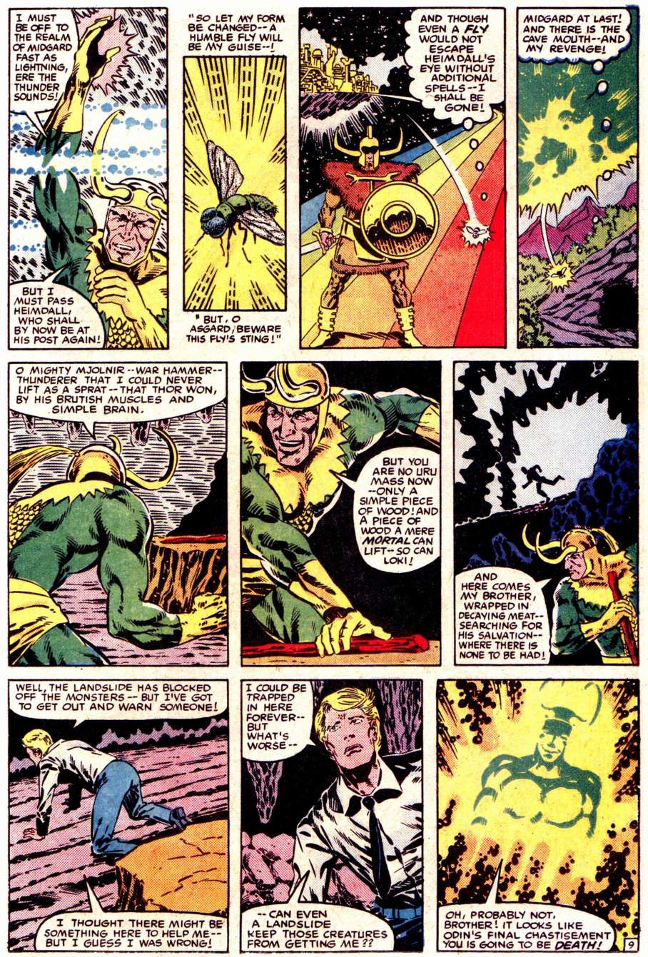 Read online What If? (1977) comic -  Issue #47 - Loki had found The hammer of Thor - 10