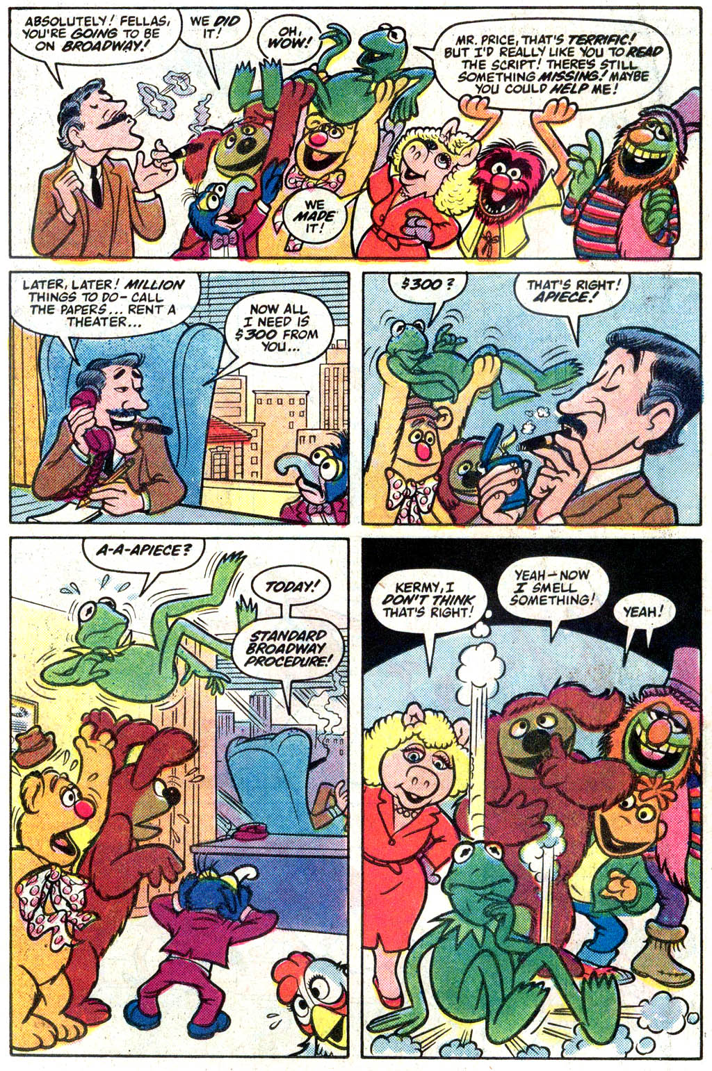 Read online The Muppets Take Manhattan comic -  Issue #1 - 10