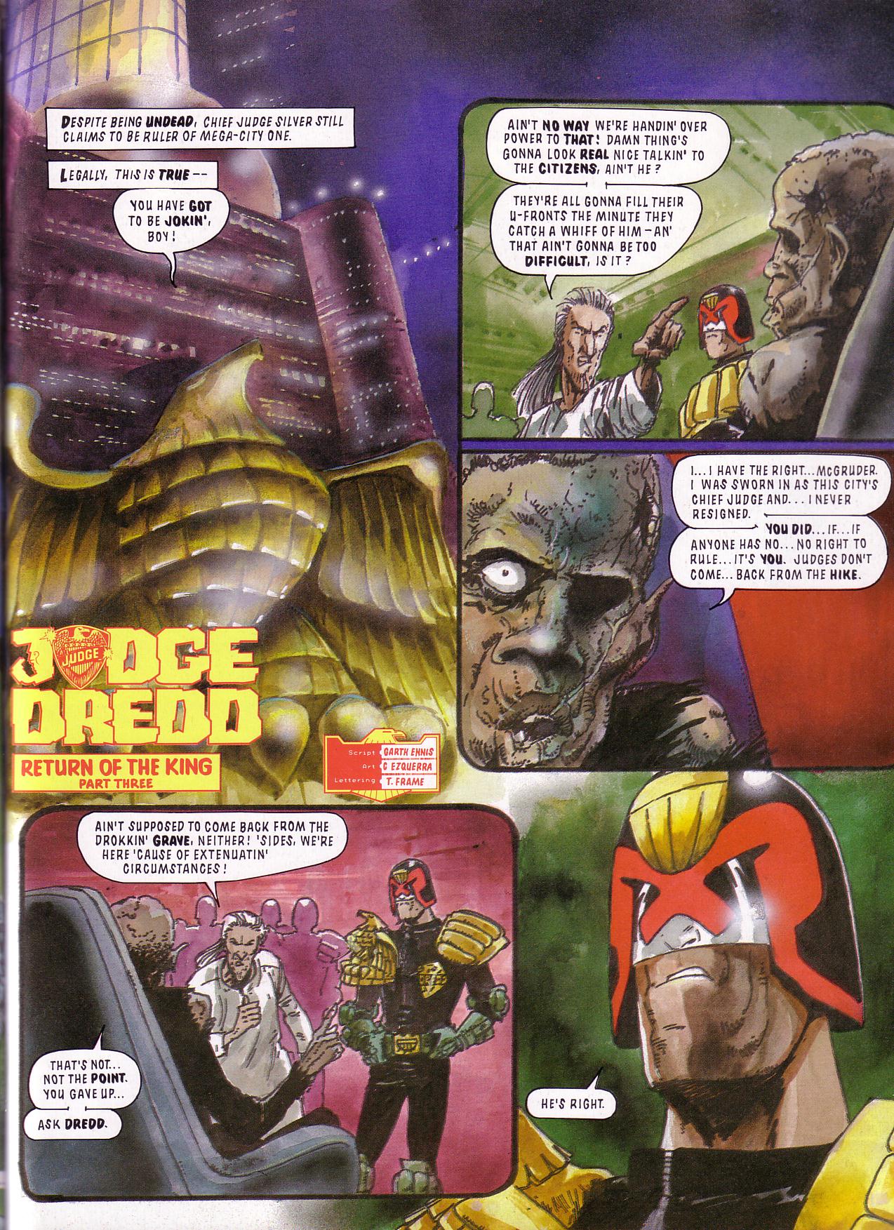 Read online Judge Dredd: Death Aid comic -  Issue # TPB - 61