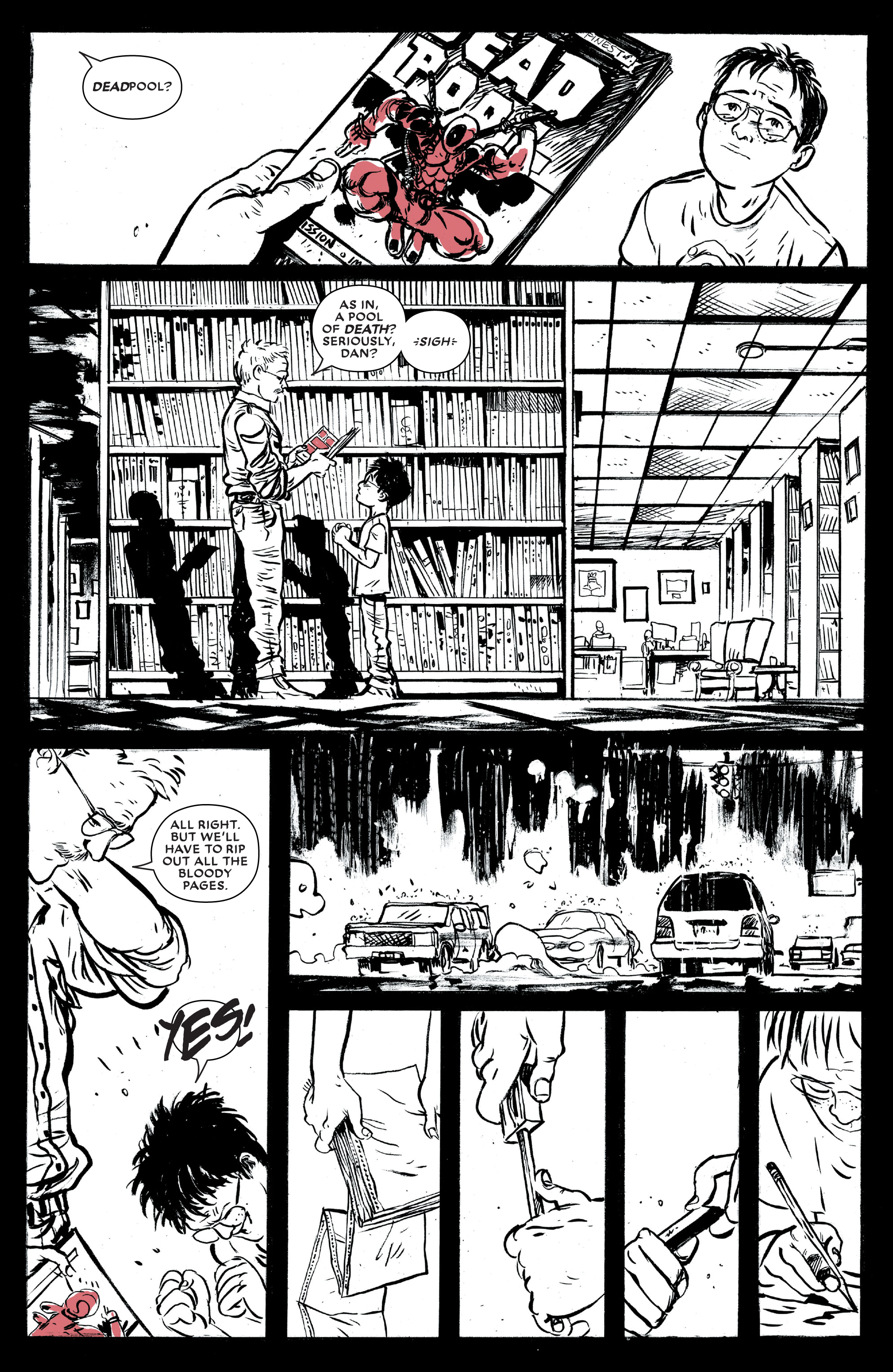 Read online Deadpool: Black, White & Blood comic -  Issue #2 - 30