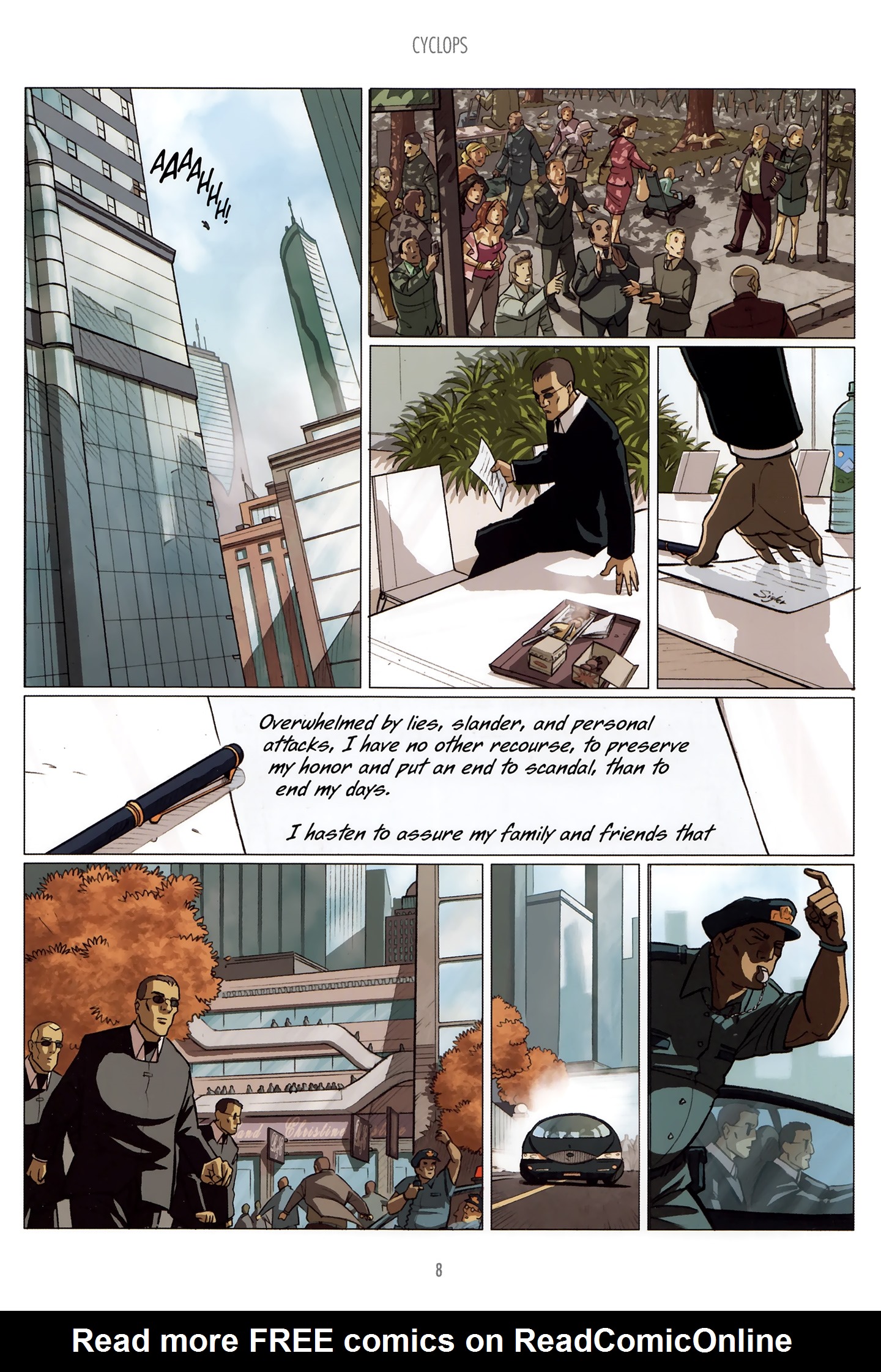 Read online Cyclops (2010) comic -  Issue #8 - 8