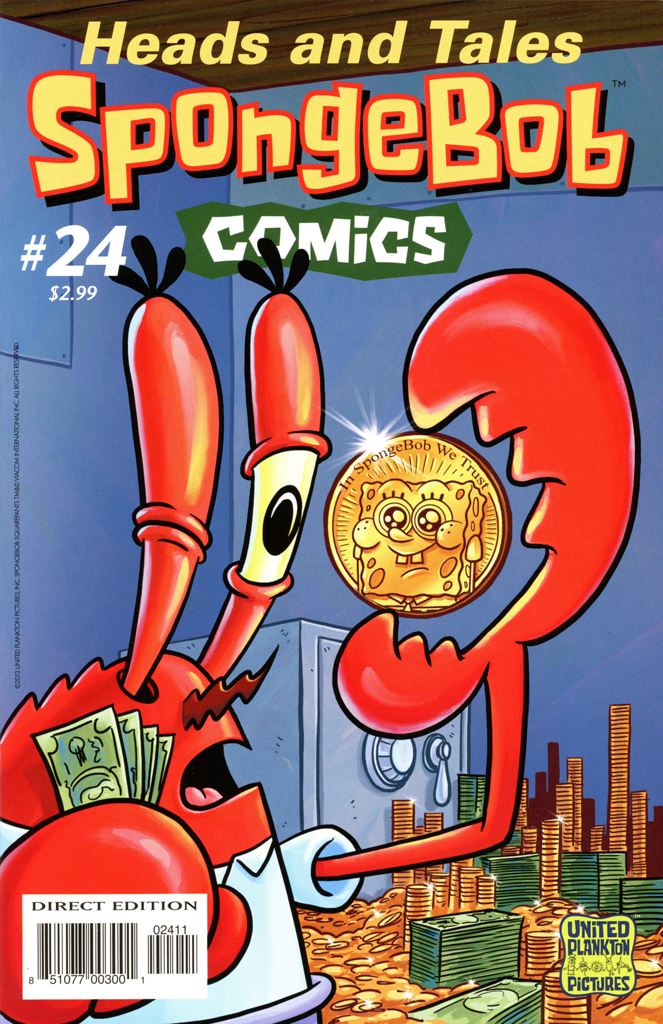 Read online SpongeBob Comics comic -  Issue #24 - 1