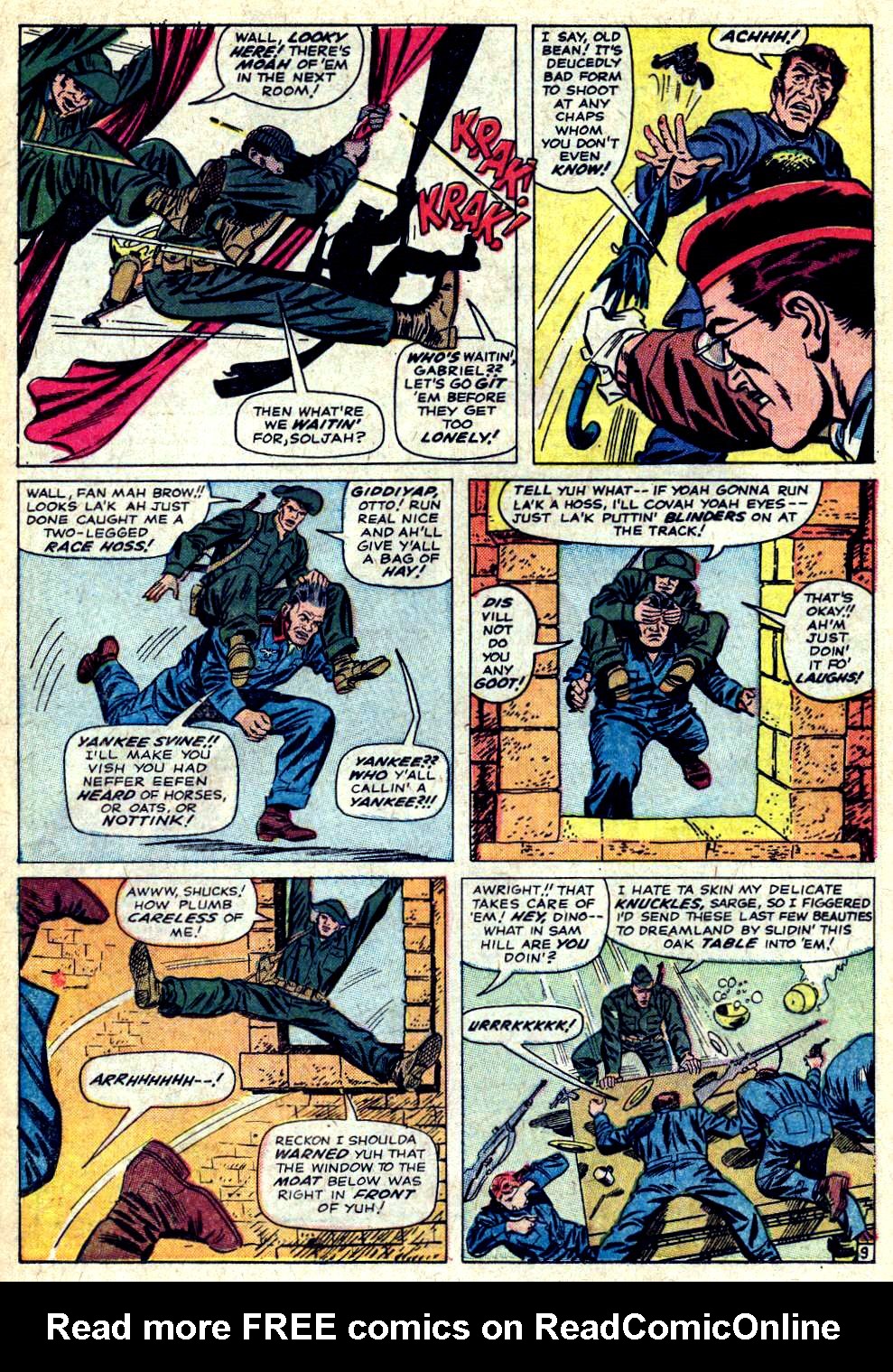 Read online Sgt. Fury comic -  Issue #20 - 14