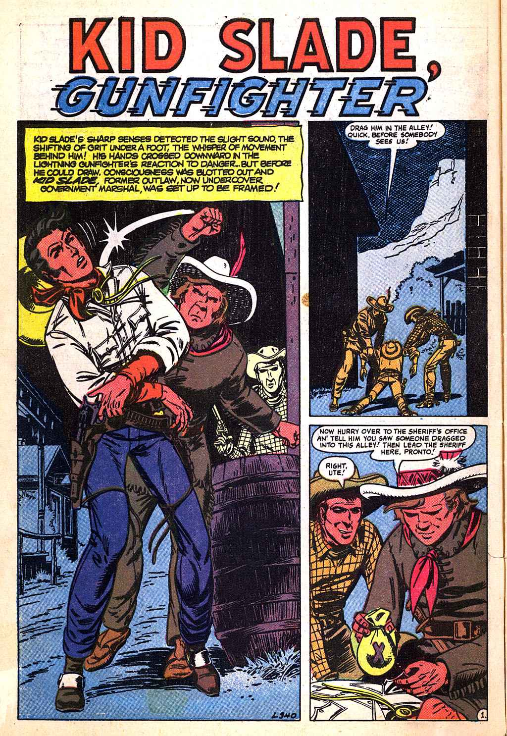 Read online Kid Slade, Gunfighter comic -  Issue #6 - 10