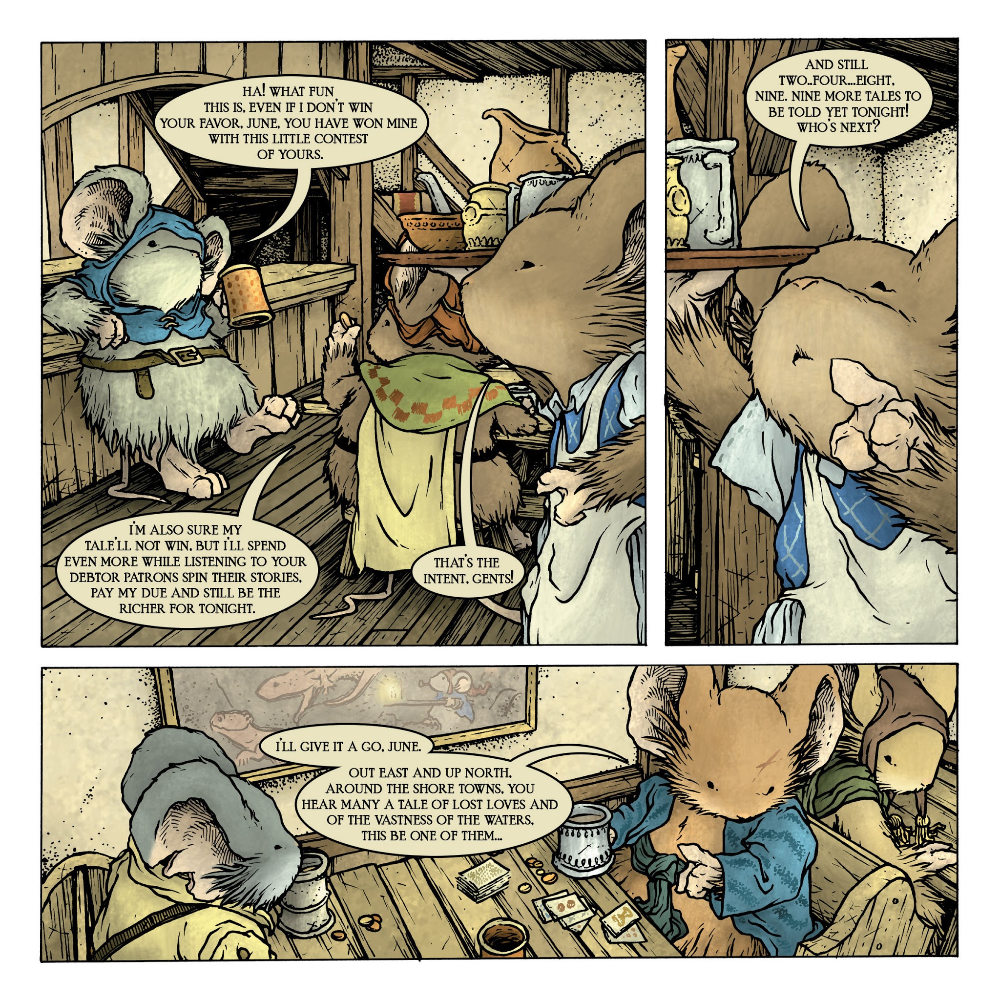 Read online Mouse Guard: Legends of the Guard Volume Two comic -  Issue # TPB - 36