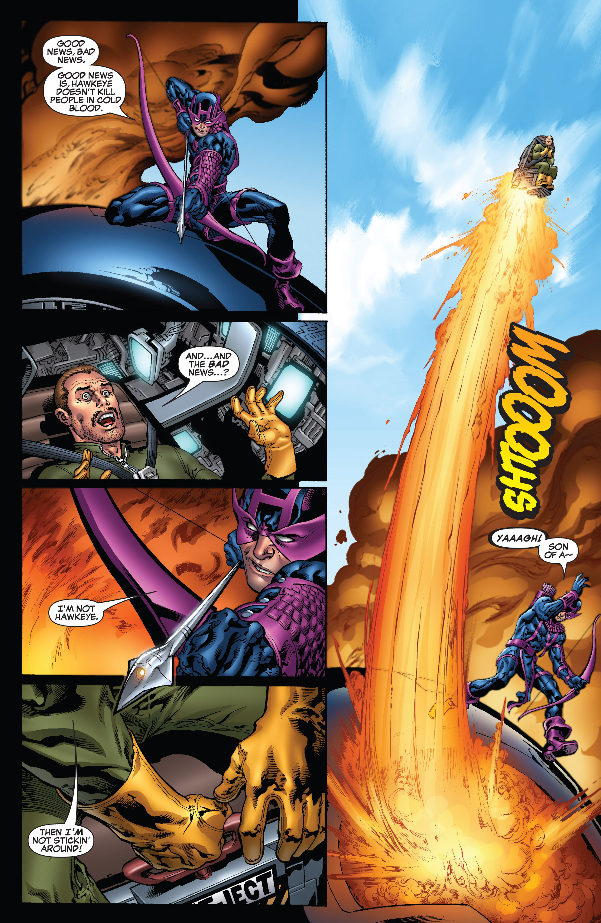 Read online Dark Reign: Hawkeye comic -  Issue #1 - 6