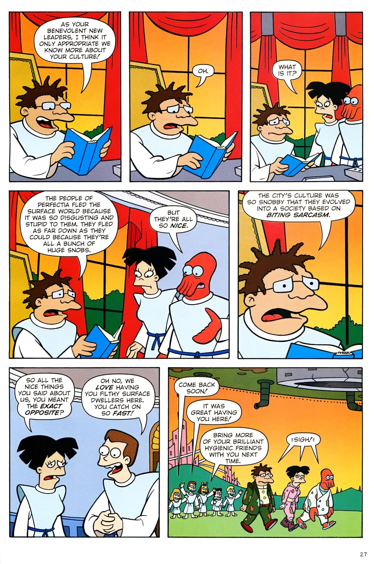 Read online Futurama Comics comic -  Issue #36 - 21