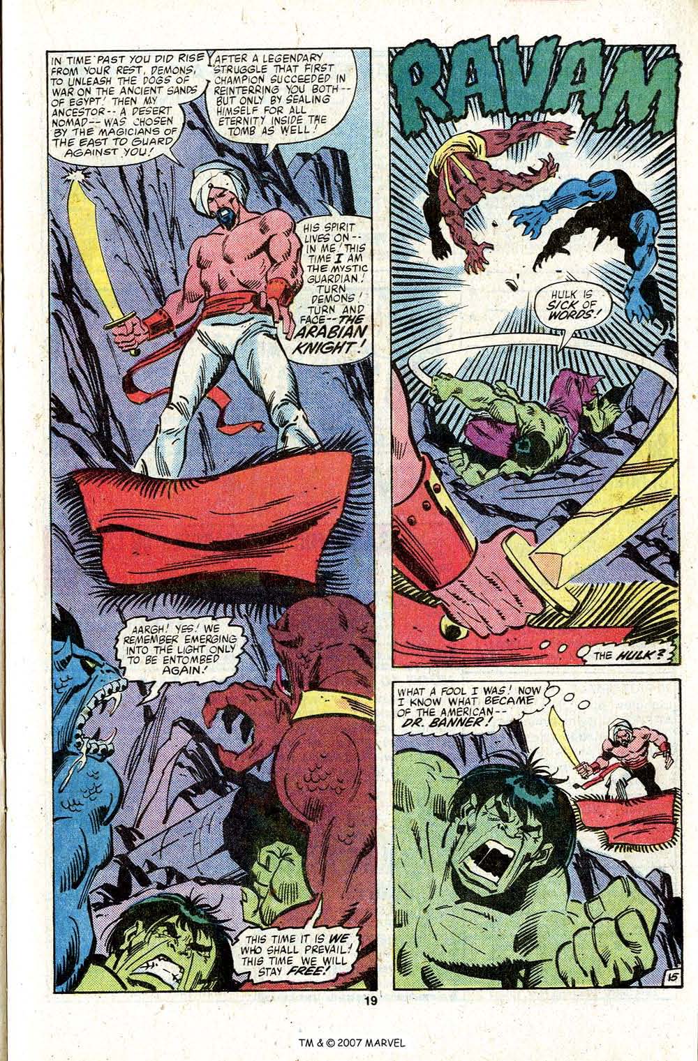 The Incredible Hulk (1968) issue 257 - Page 21