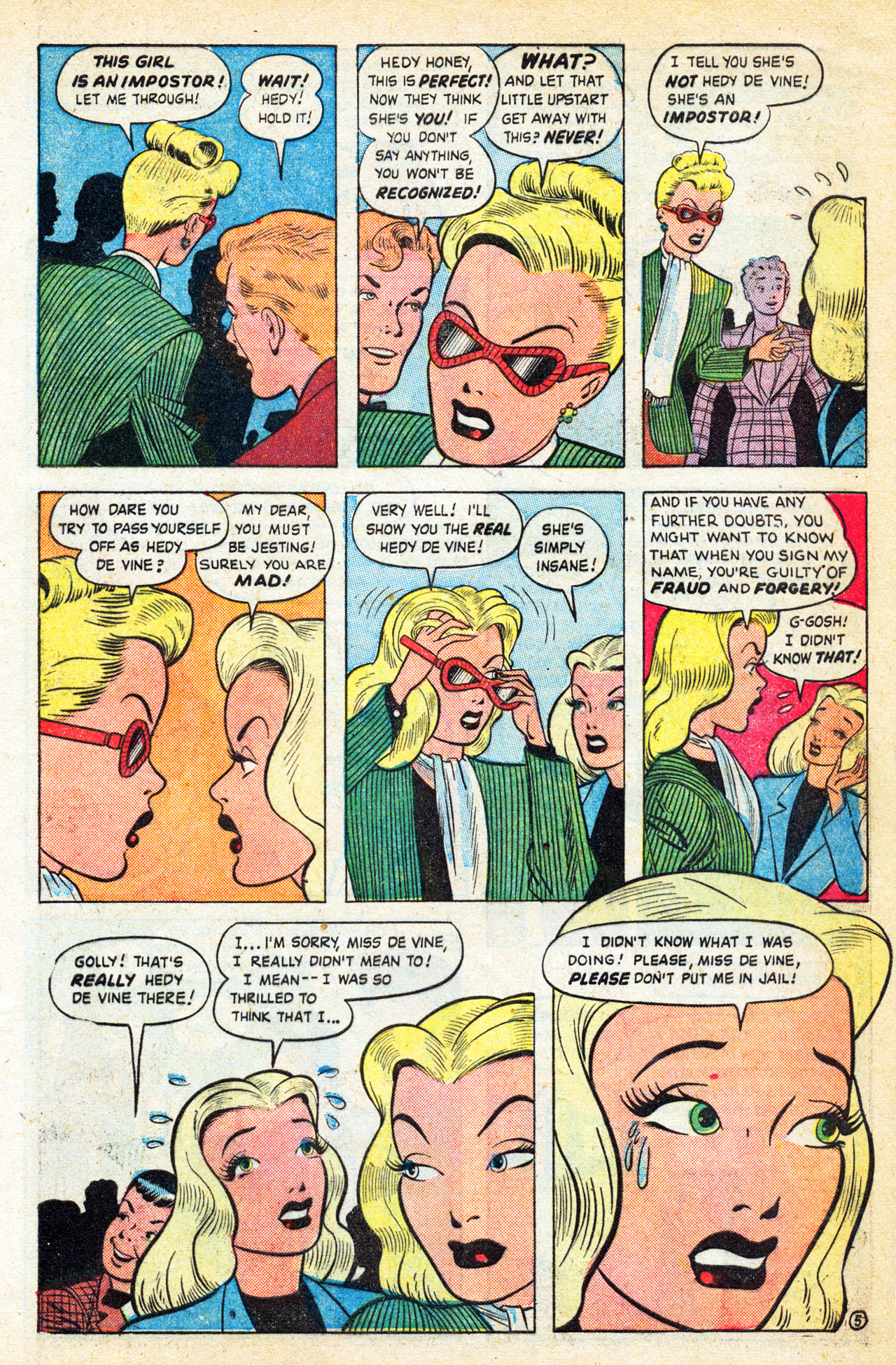Read online Hedy De Vine Comics comic -  Issue #29 - 7