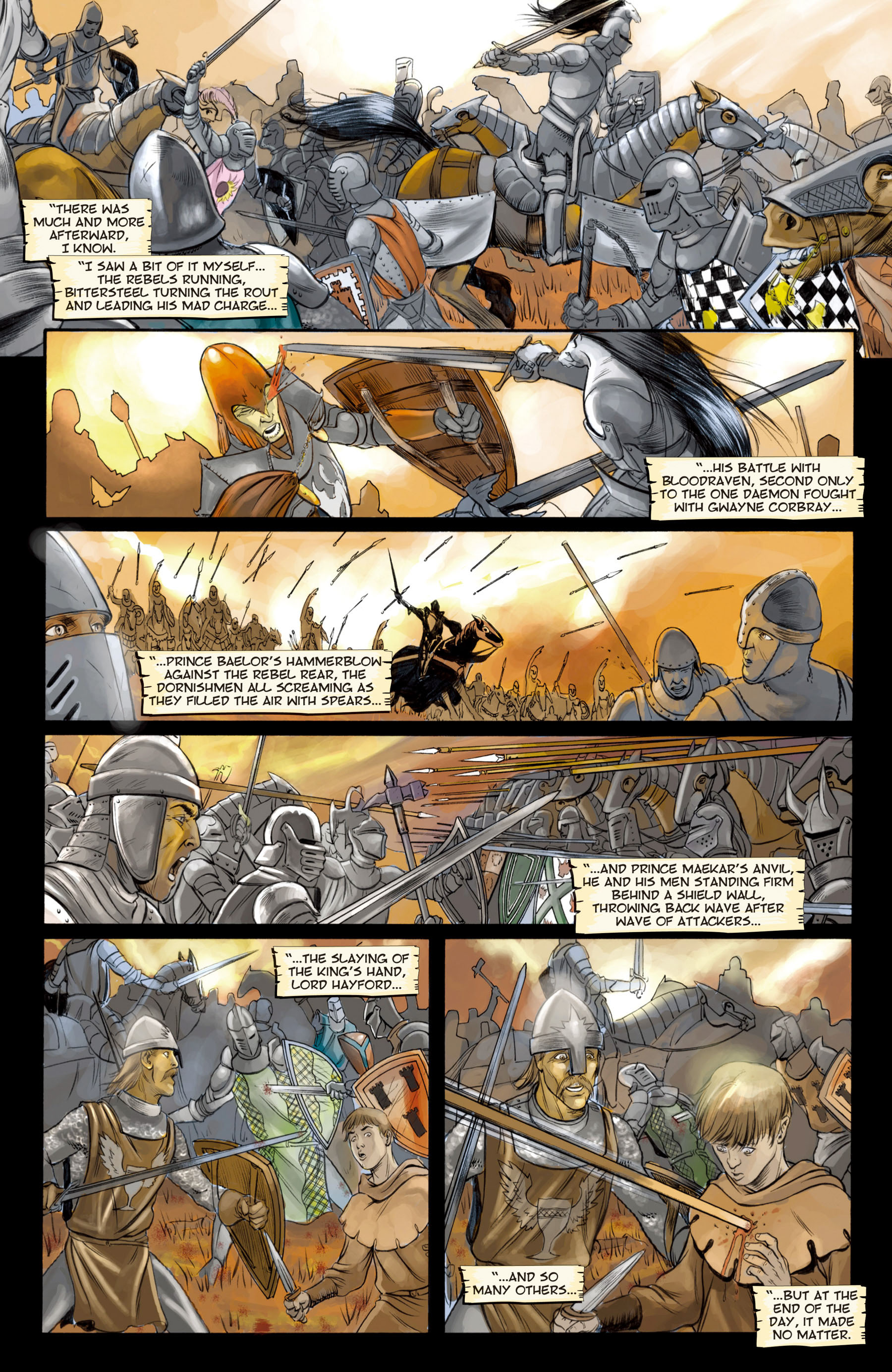 Read online The Hedge Knight: The Graphic Novel comic -  Issue # Full - 160