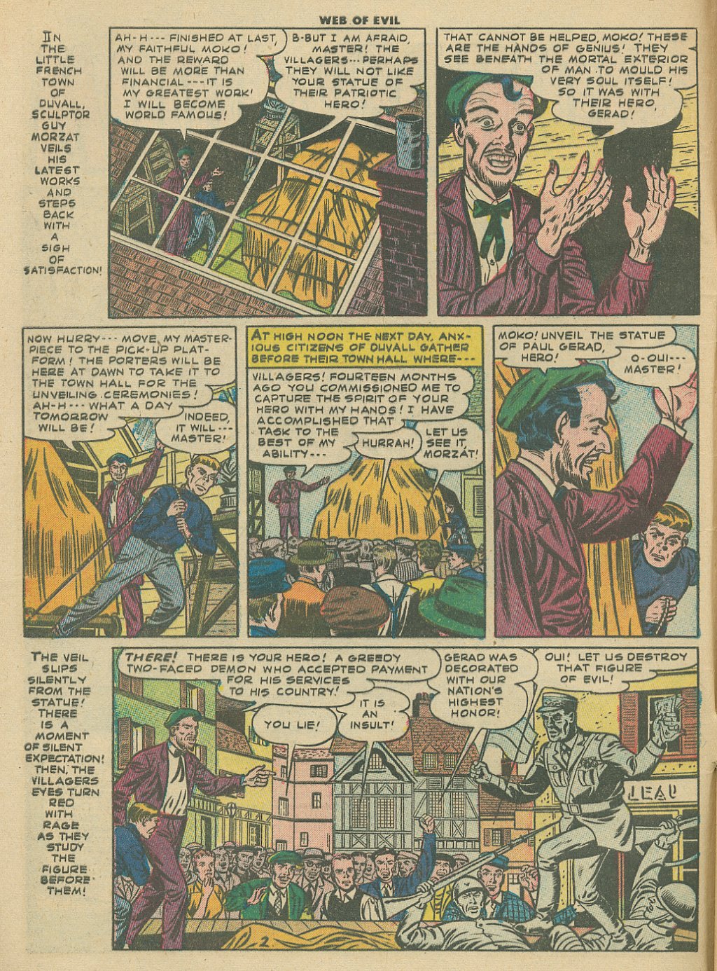 Read online Web of Evil comic -  Issue #11 - 4