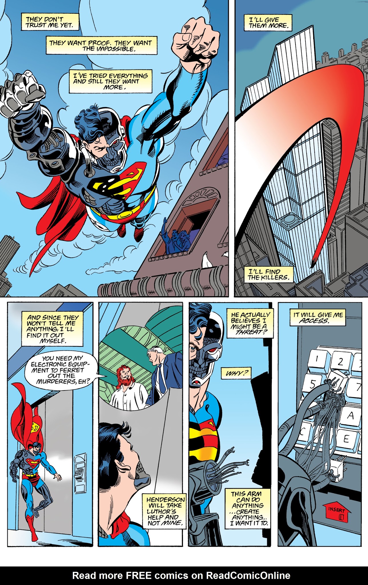 Read online Superman: Reign of the Supermen comic -  Issue # TPB - 260